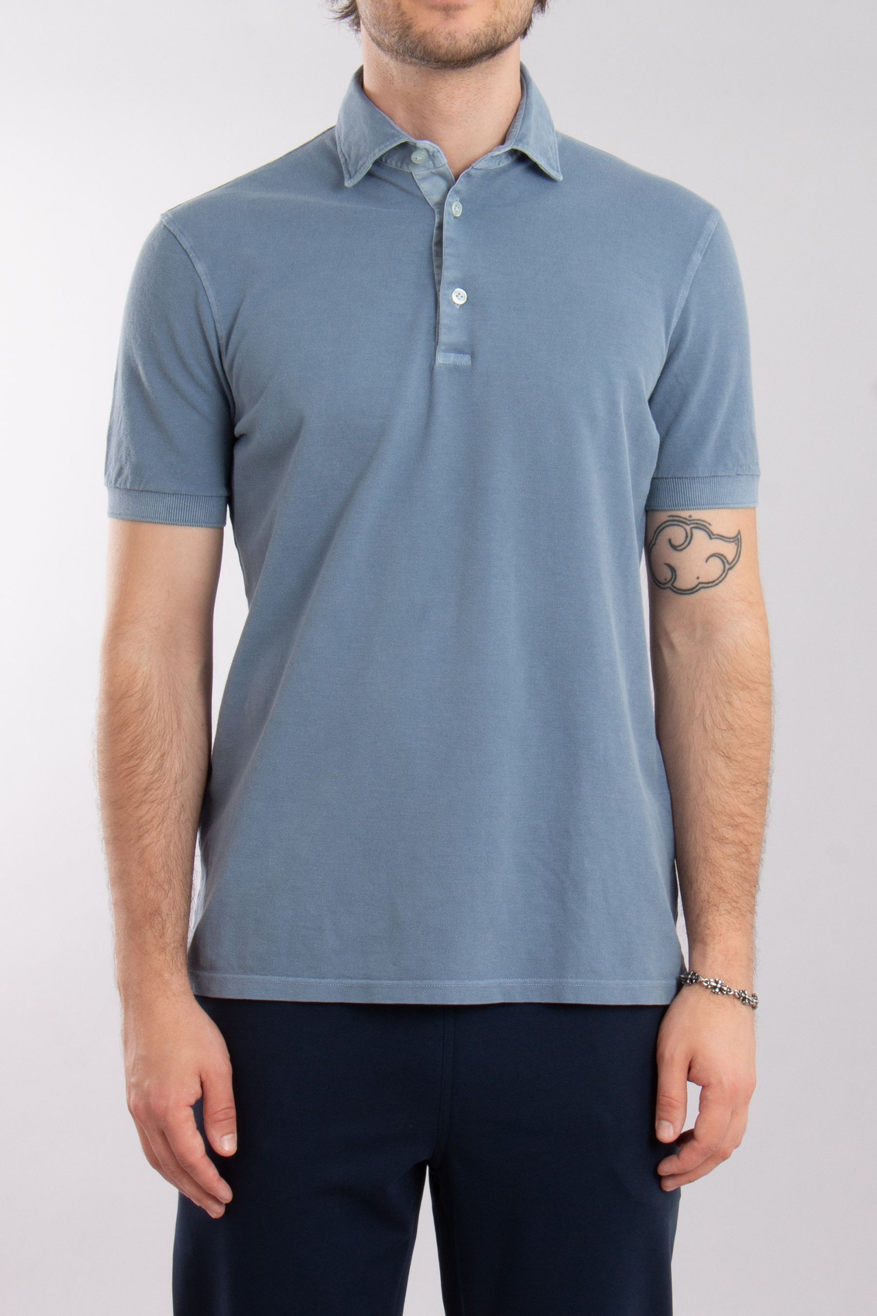 SONRISA Cotton Piqué Polo Shirt