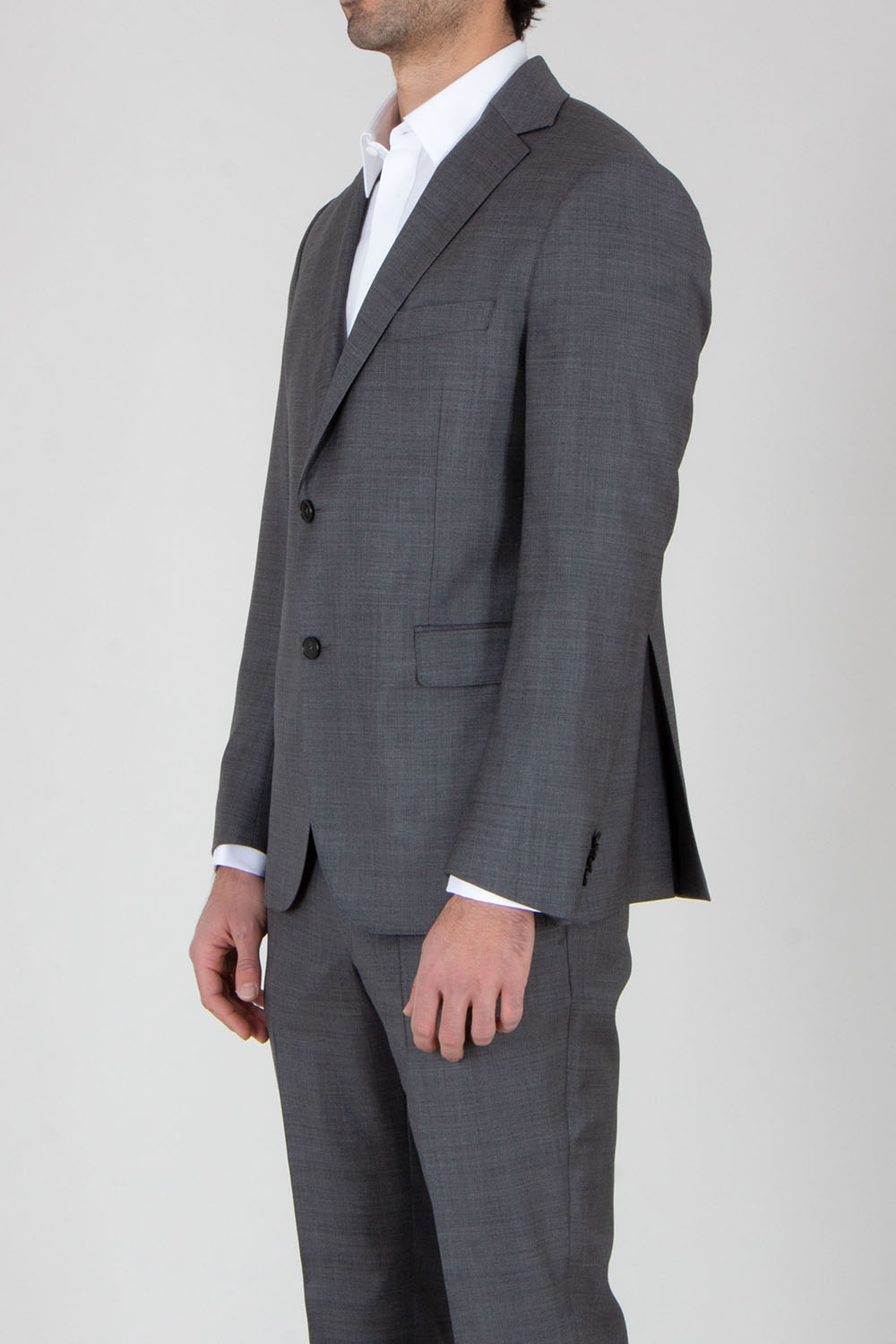 DRESSLER Regular Fit Natural Stretch Virgin Wool Jacket Sean