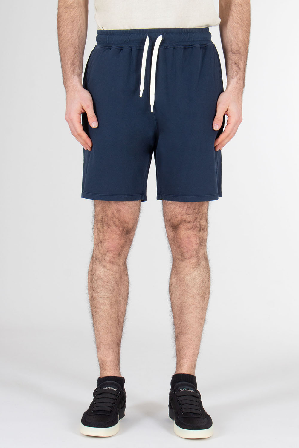 BOWERY NYC Relaxed Fit Cotton Shorts
