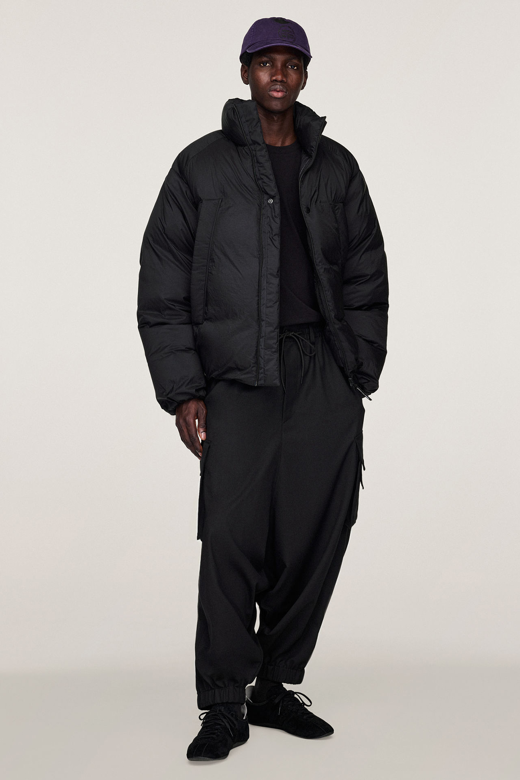 Y-3 Regular Fit Recycled Nylon Down Jacket Mantel, Jacke, Erwachsener, Mann, Person