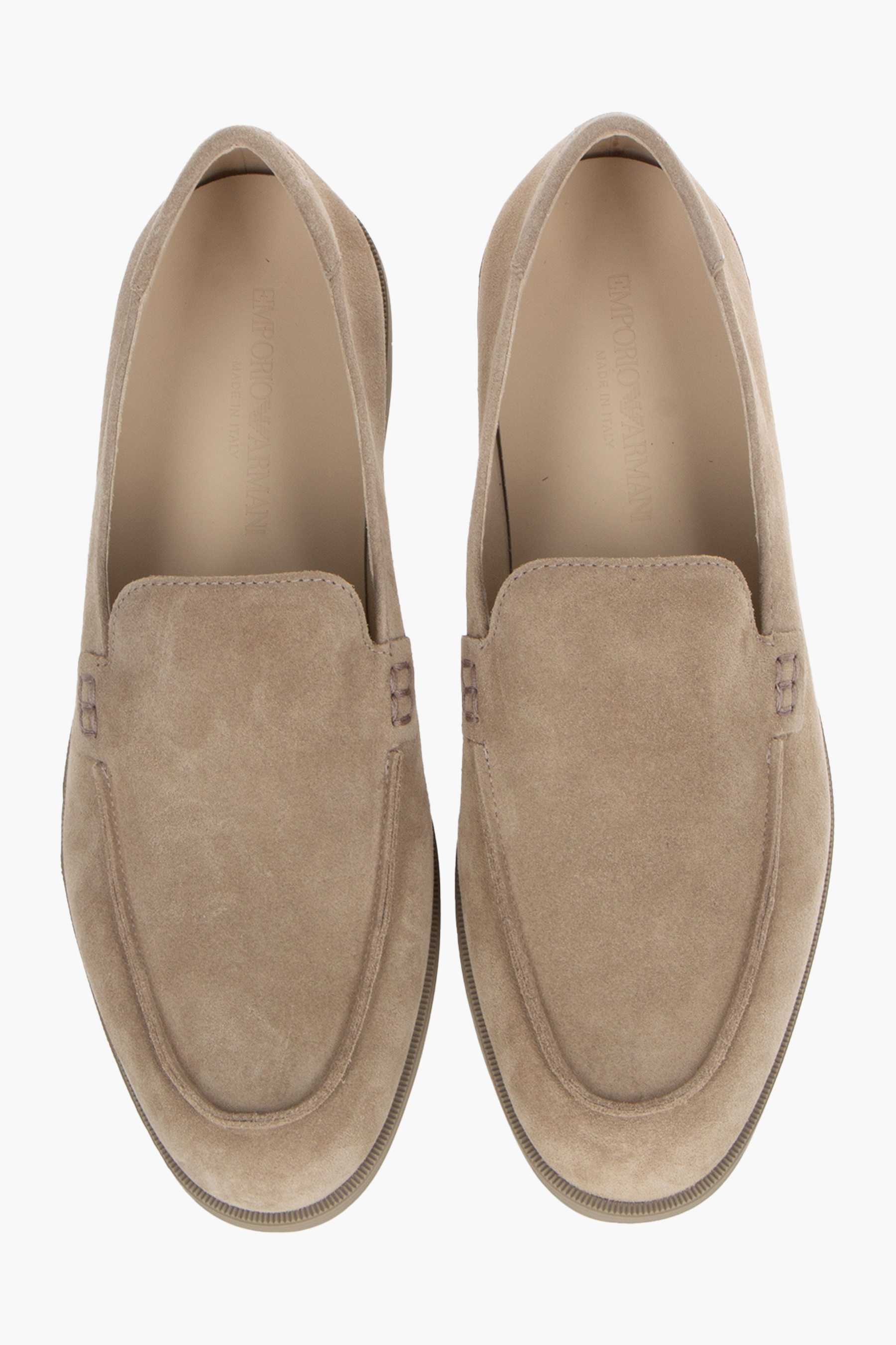 EMPORIO ARMANI 
Suede Loafers