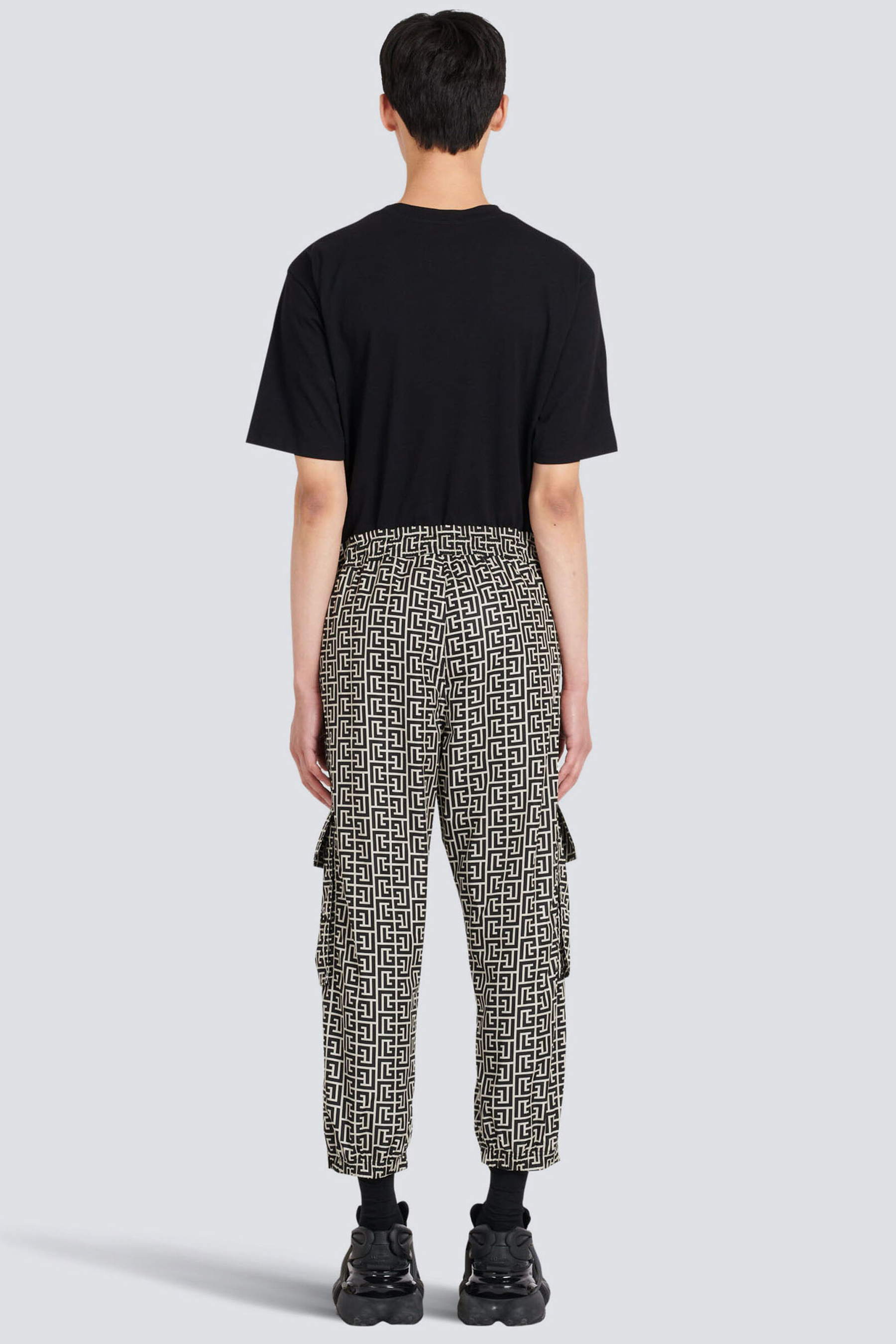 BALMAIN Monogram Cargo Pants BALMAIN Monogram Cargo Pants