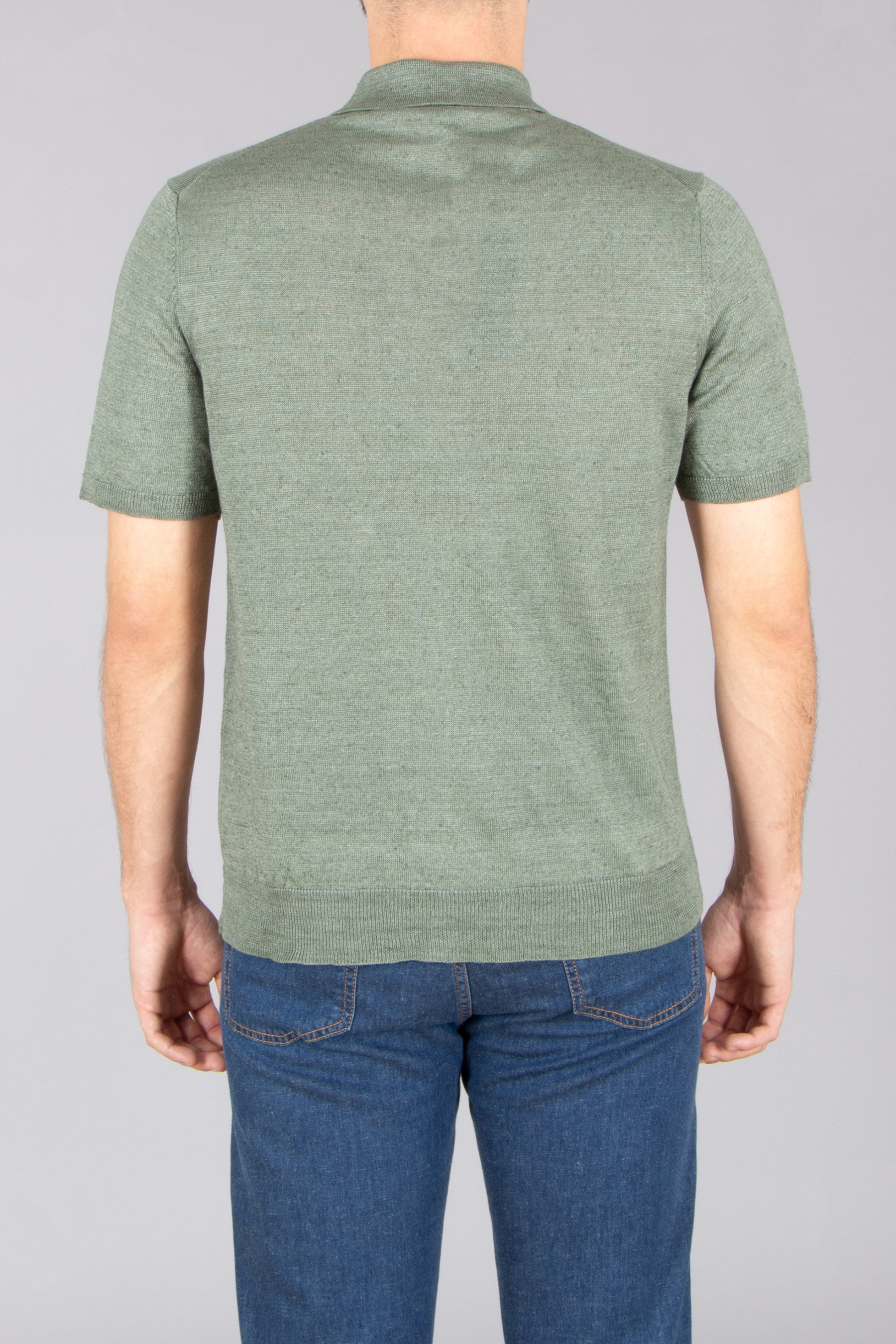 VAN LAACK Regular Fit Linen Knit Polo Simo VAN LAACK Regular Fit Linen Knit Polo Simo