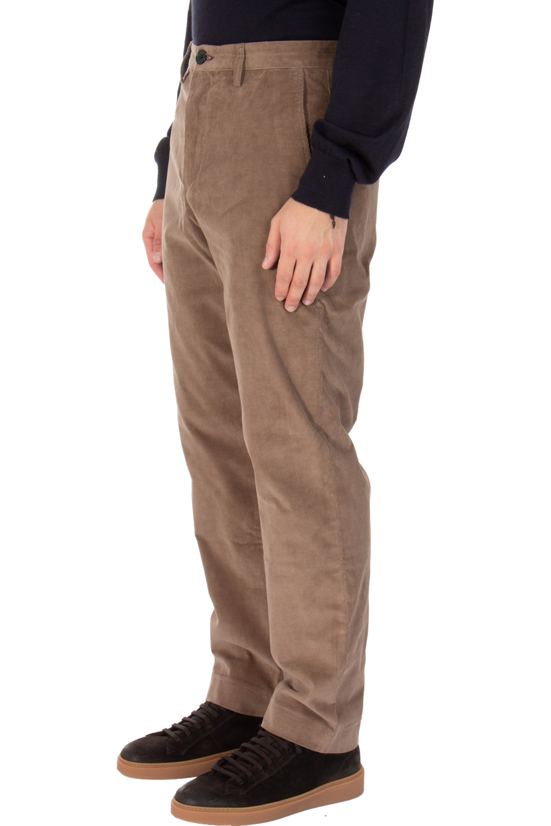 PAUL SMITH Loose Fit Corduroy Pants