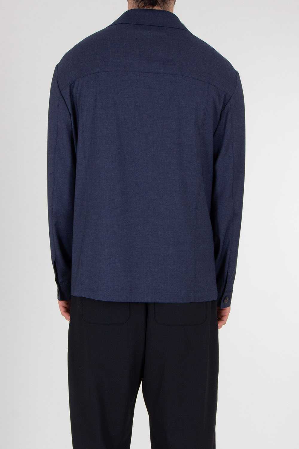  PAL ZILERI Regular Fit Wool Shirtjacket