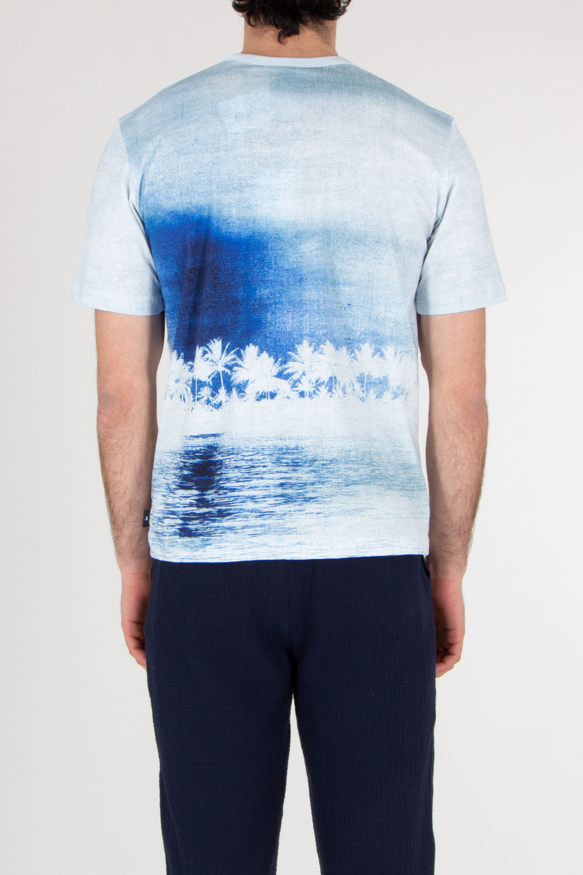 PAUL SMITH Regular Fit Fully Printed Short Sleeve T-Shirt