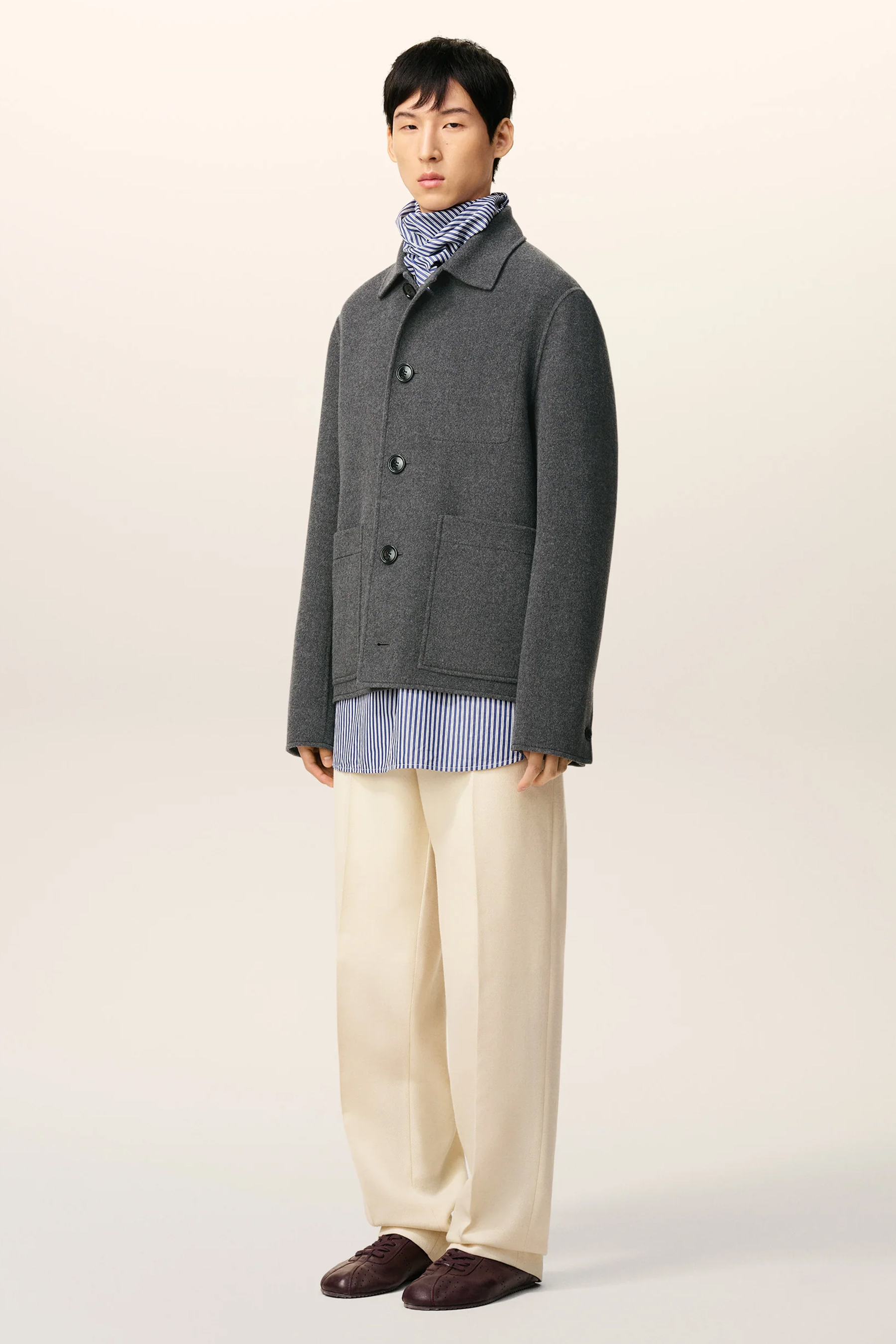 Mantel, Strickwaren, Pullover, Jacke, Person