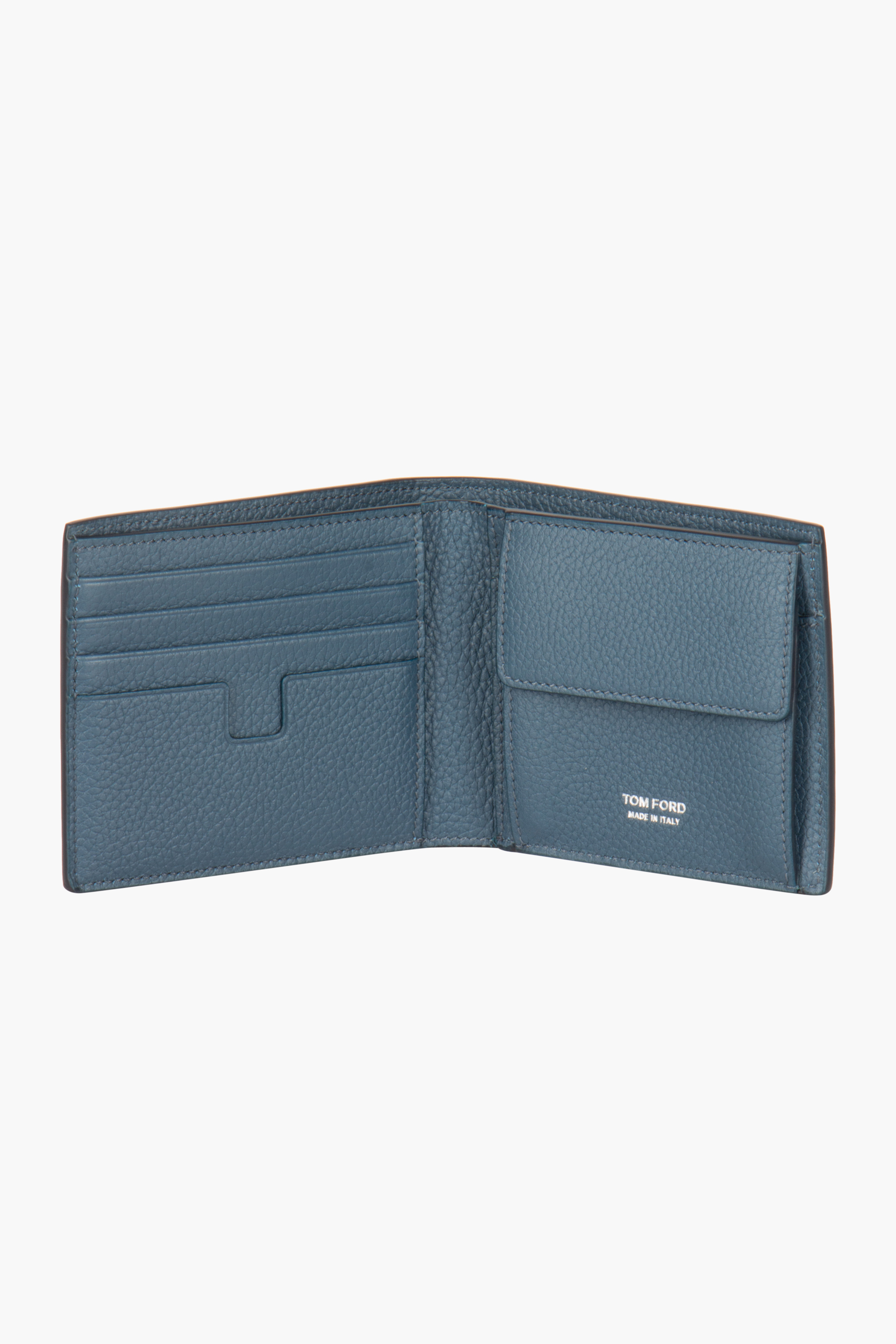TOM FORD Grained Leather Bifold Wallet Zubehor, Geldbörse