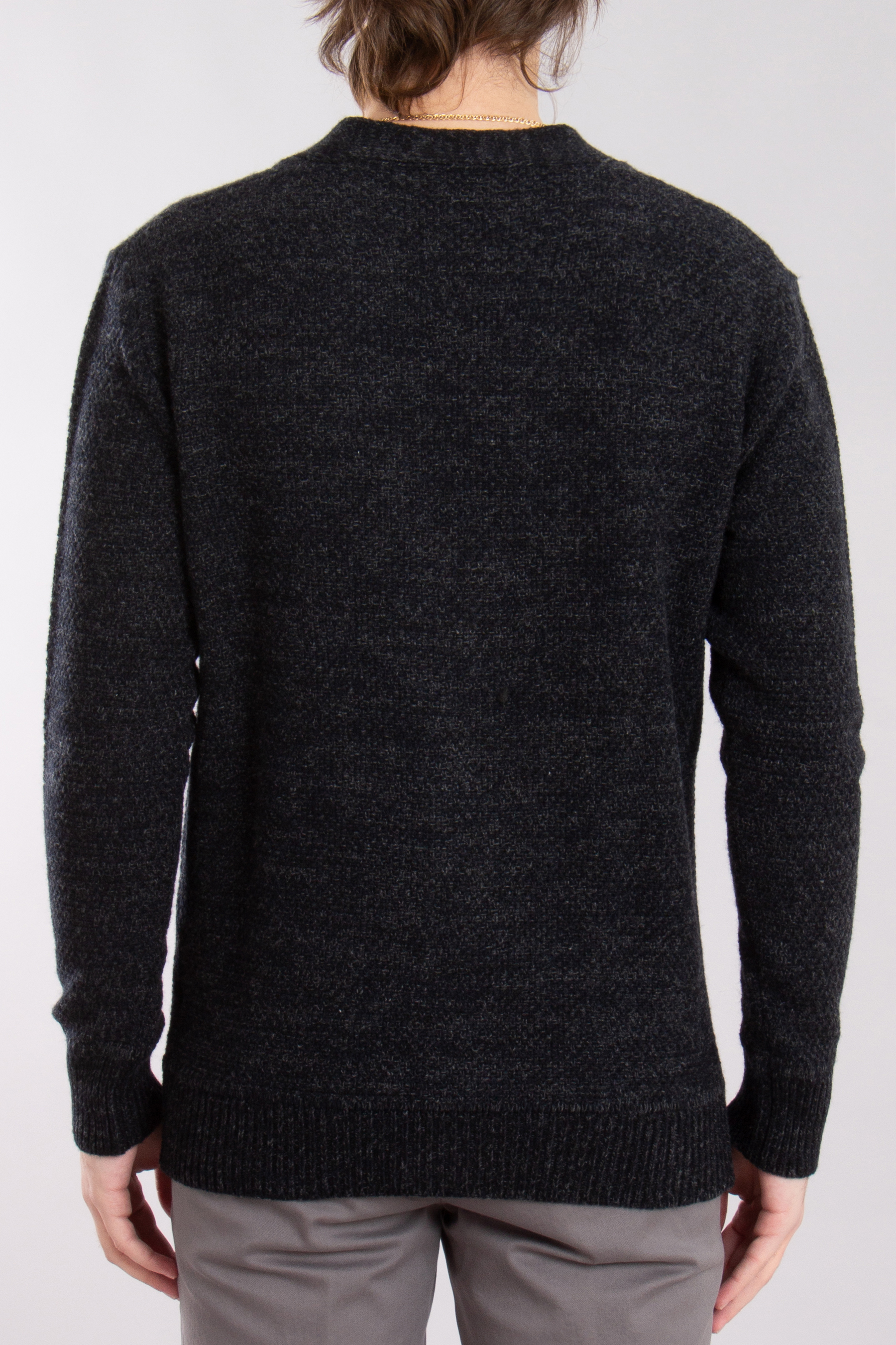 ROBERTO COLLINA Structured Superfine Wool Cardigan ROBERTO COLLINA Structured Superfine Wool Cardigan