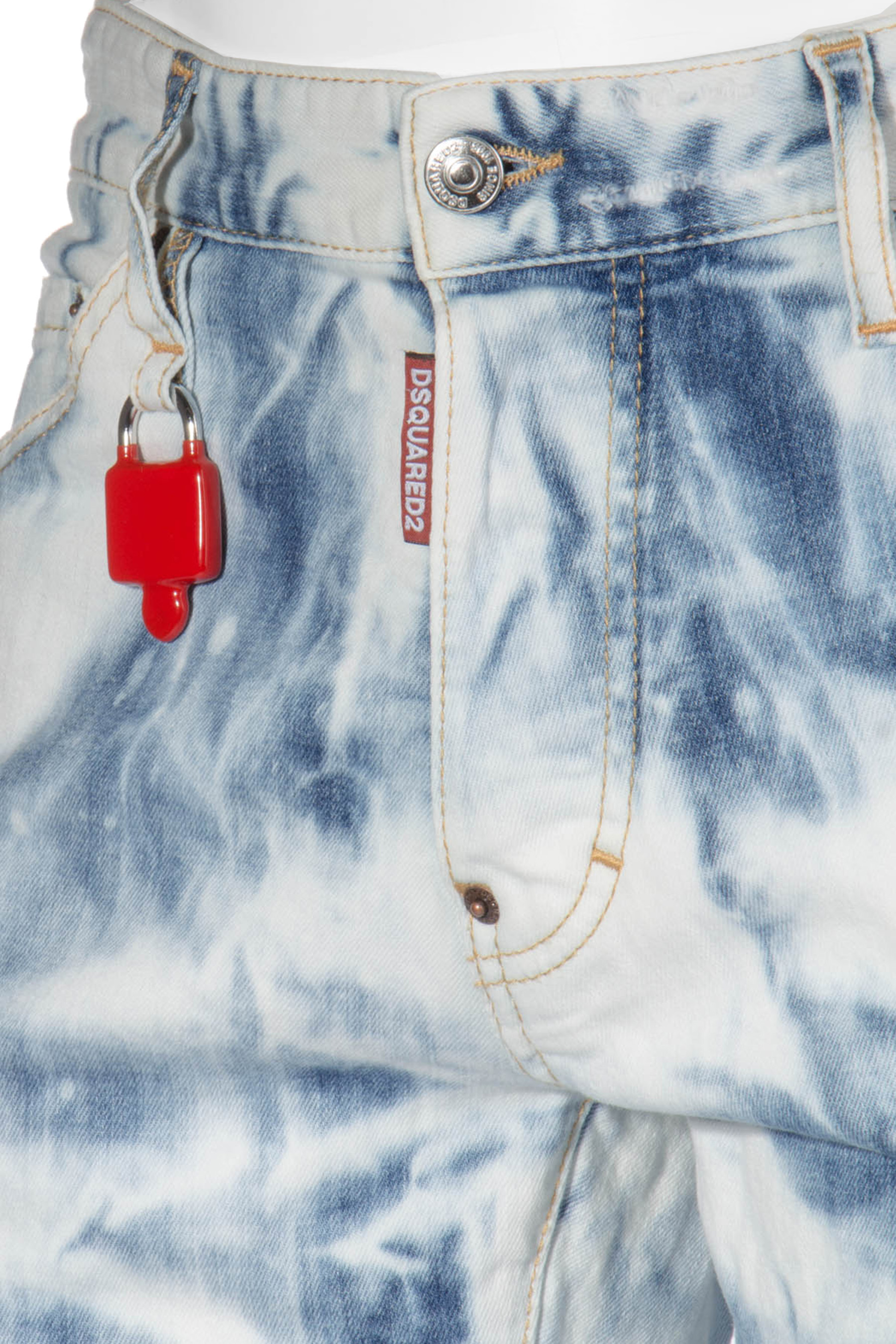 DSQUARED2 Jeans Cool Guy Shread Bleached Wash DSQUARED2 Jeans Cool Guy Shread Bleached Wash