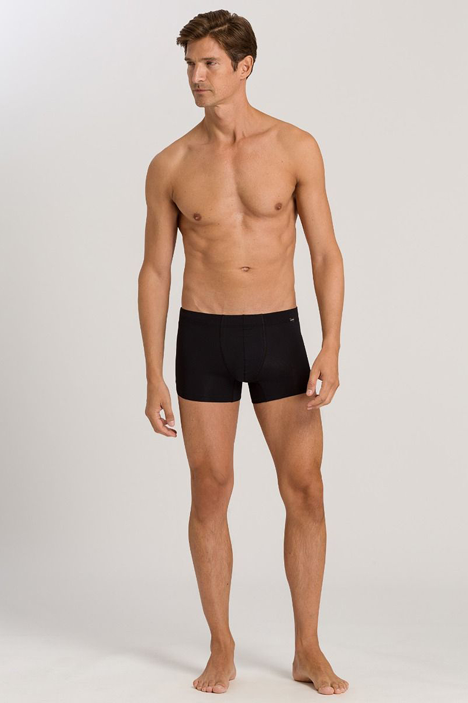 HANRO 2-Pack Slim Fit Cotton Sporty Boxer Briefs Bekleidung, Badehose, Person, Kurze Hose