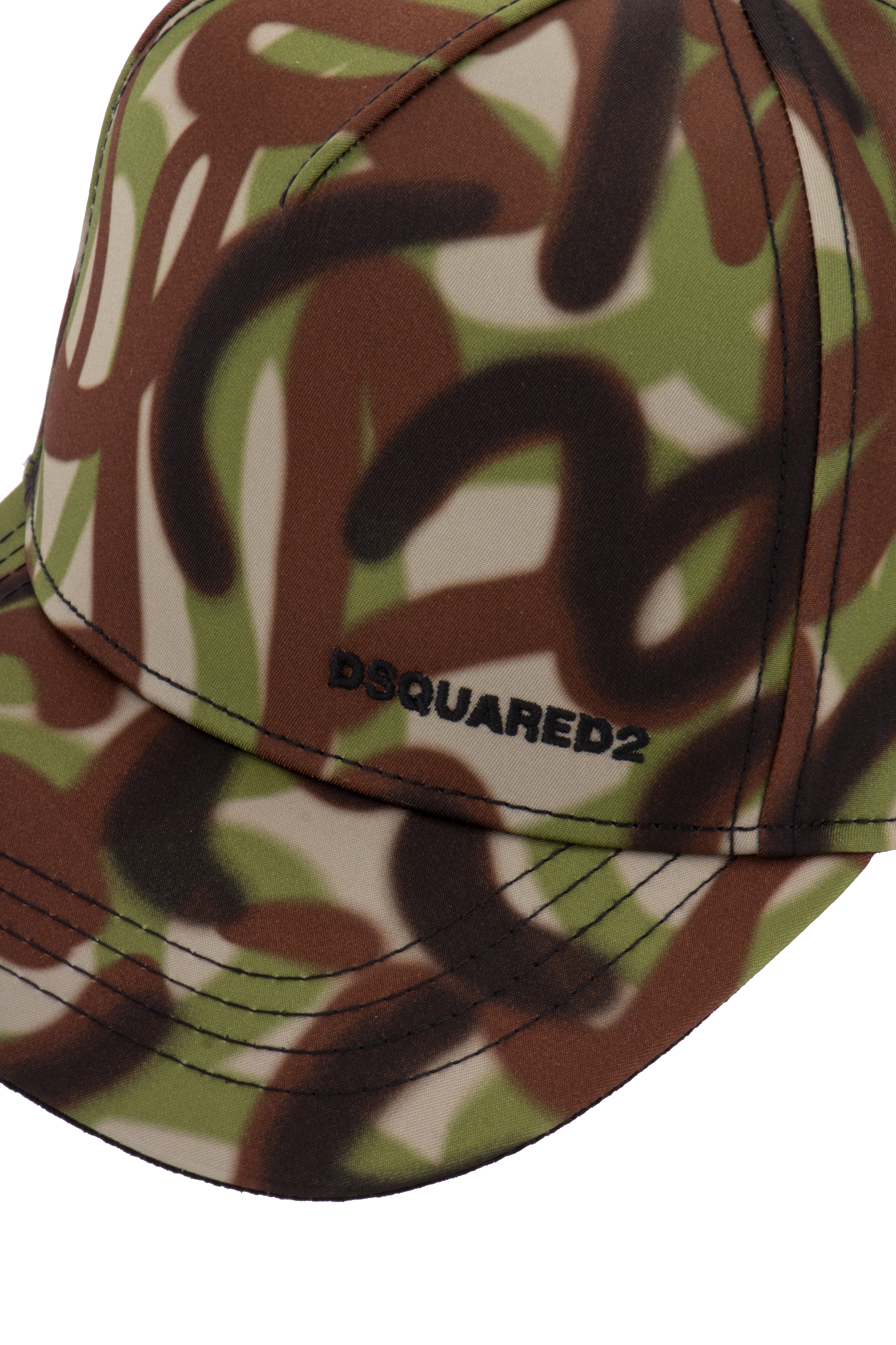 DSQUARED2 Camo Spray Baseball Cap DSQUARED2 Camo Spray Baseball Cap