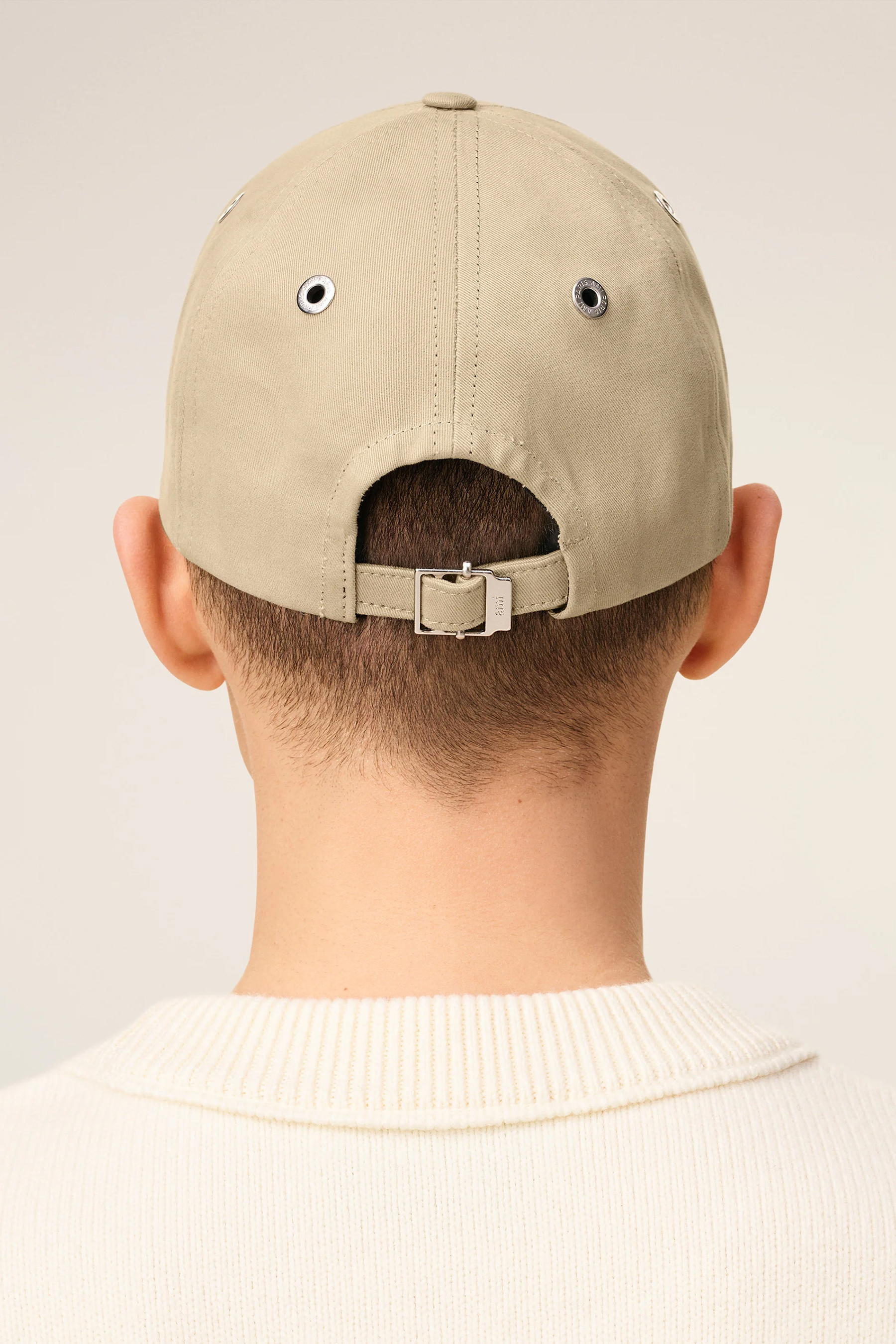 AMI PARIS Ami De Coeur Cotton Gabardine Cap Baseball-Kappe, Kappe, Hut, Mann, Person