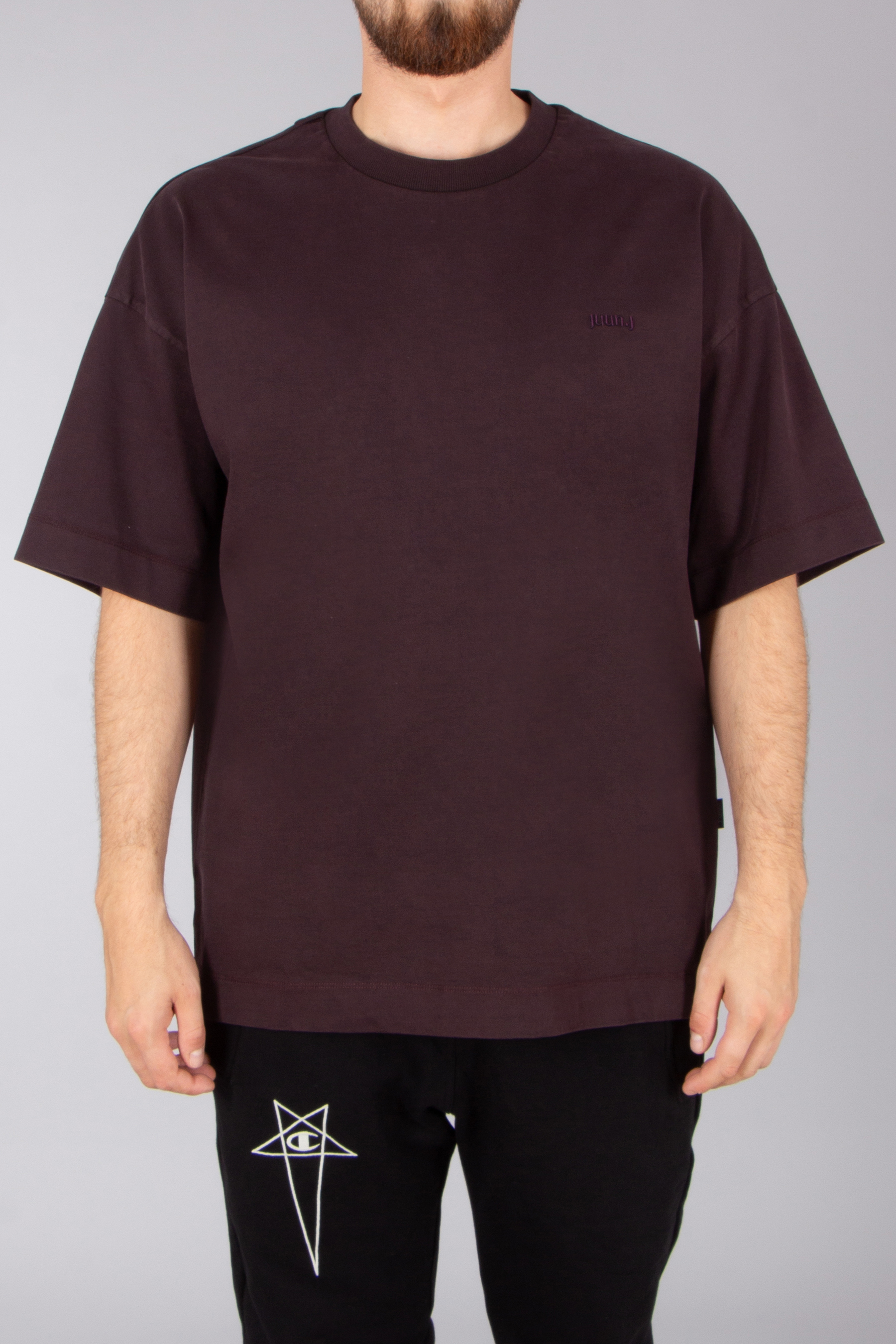 JUUN.J Oversized Dyed Cotton Jersey T-Shirt
