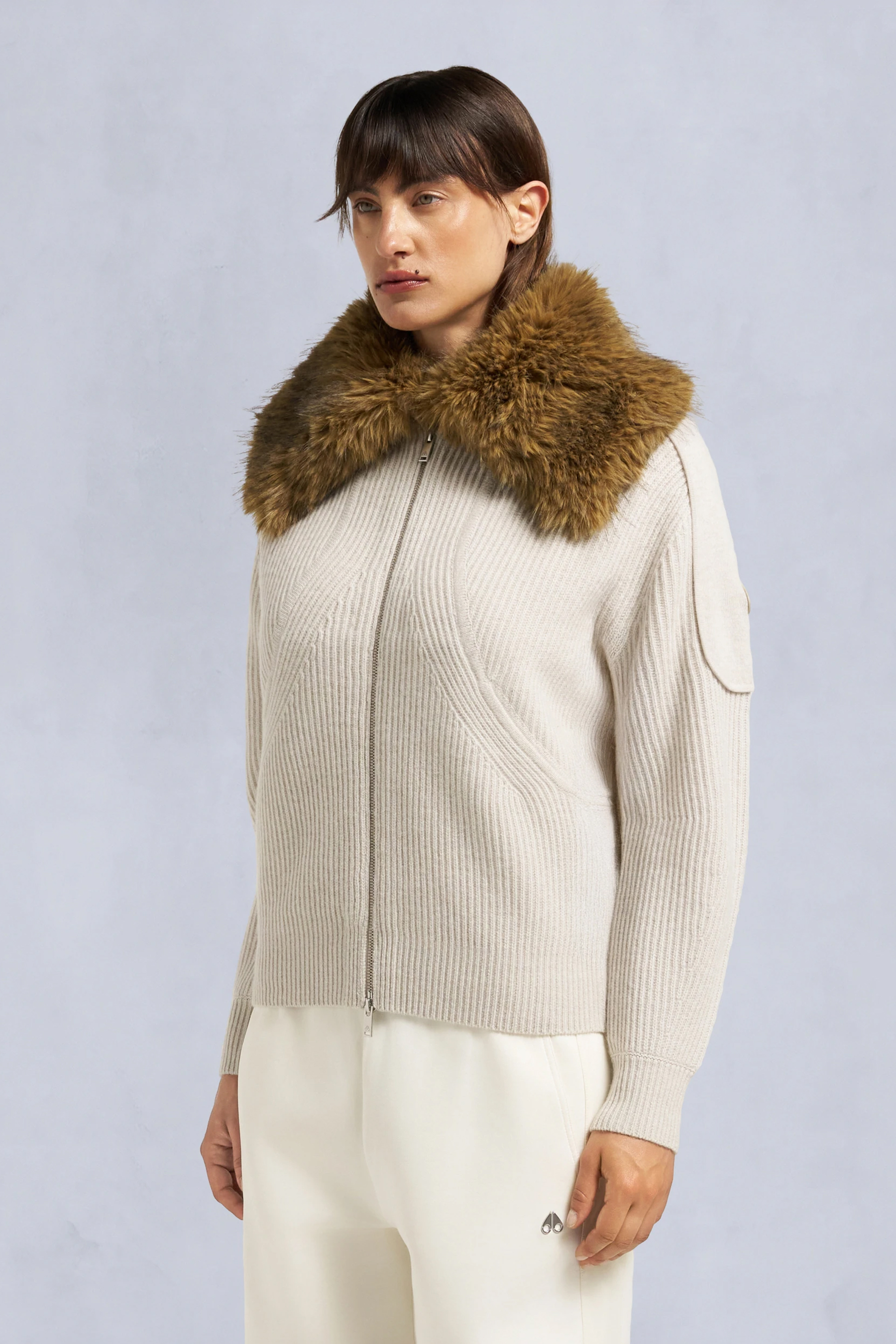 Bekleidung, Strickwaren, Pullover, Mantel