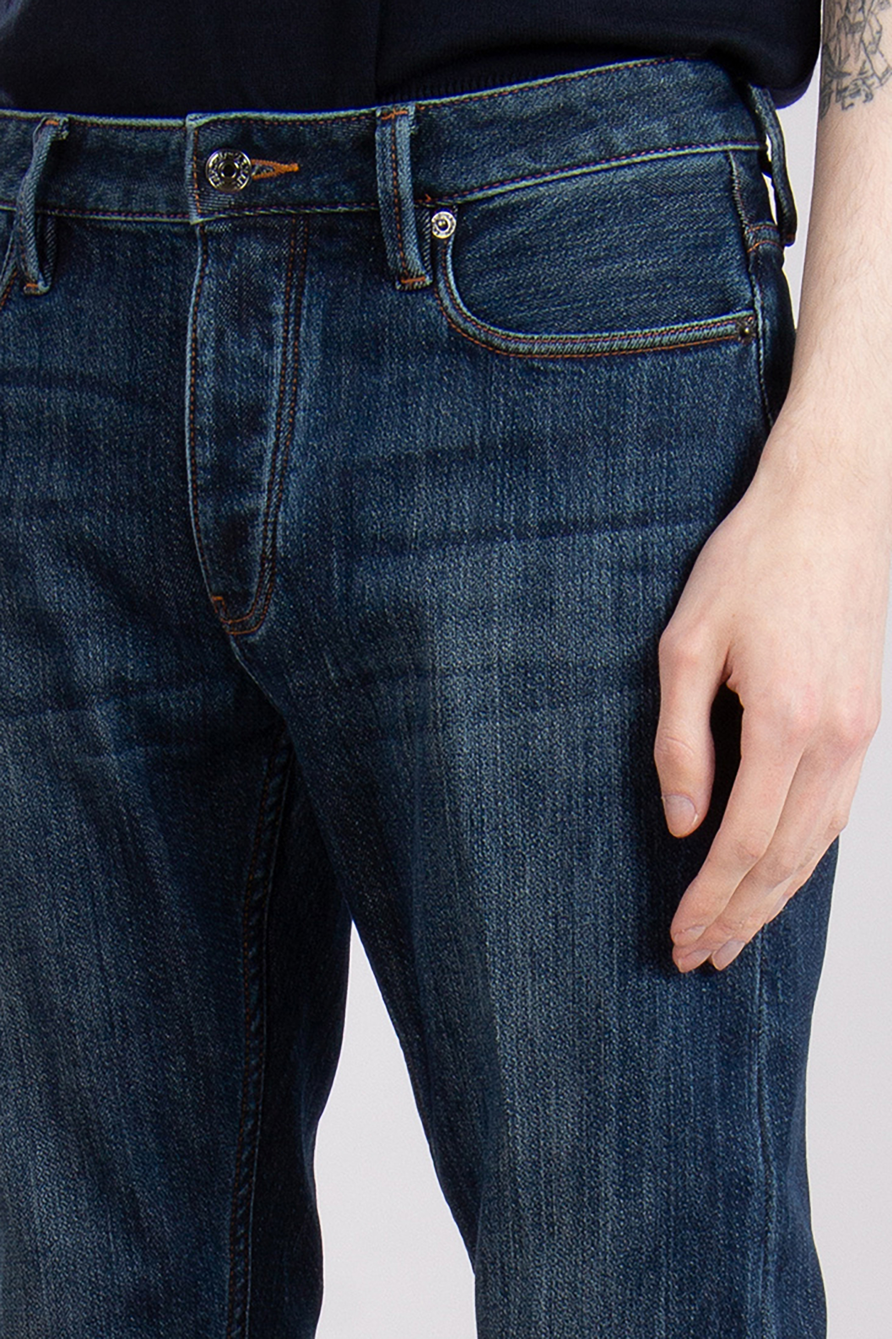 EMPORIO ARMANI Slim Fit Cotton Blend Stretch Denim Jeans J75 EMPORIO ARMANI Slim Fit Cotton Blend Stretch Denim Jeans J75