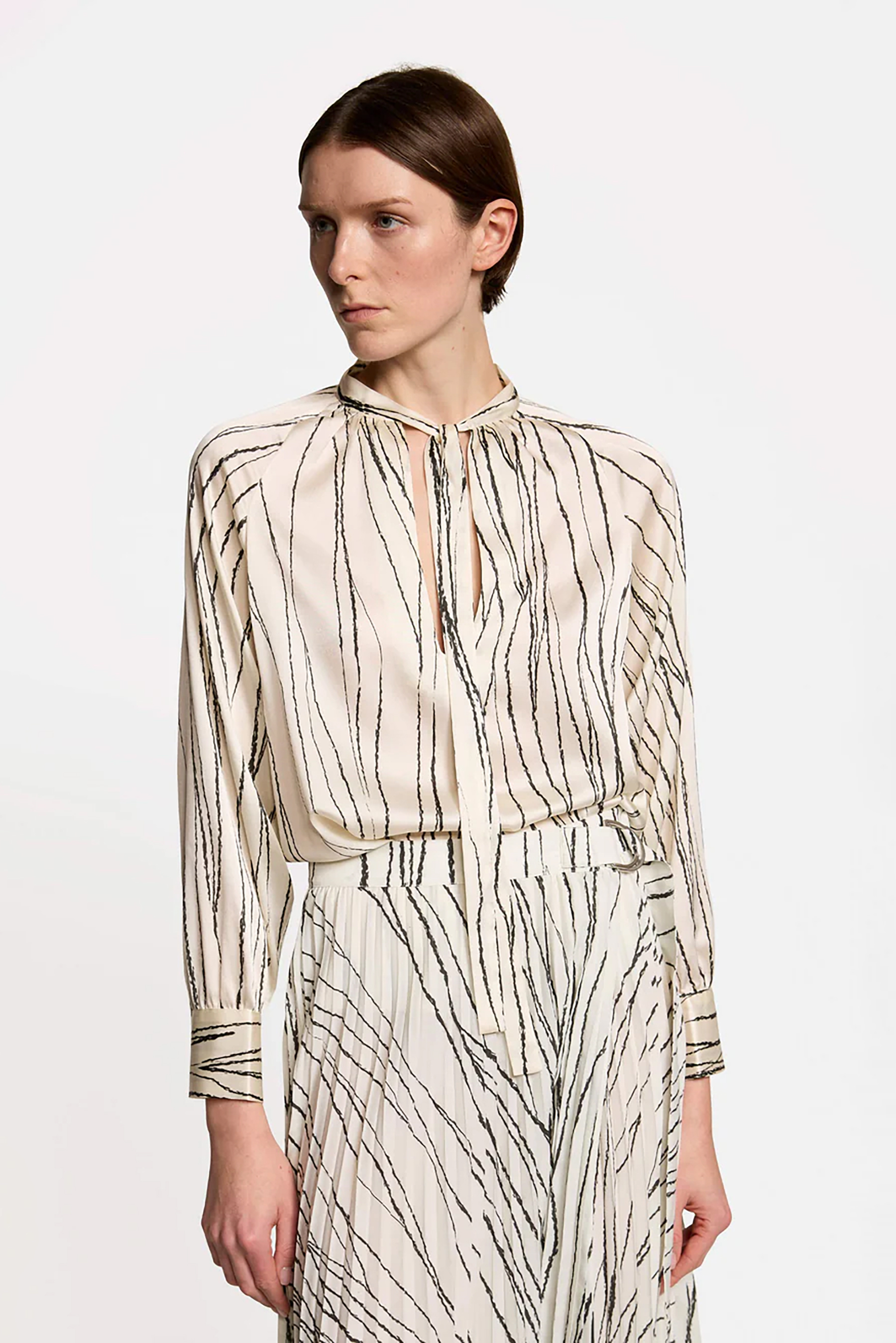 Bluse, Langarm, Erwachsener, Person, Frau