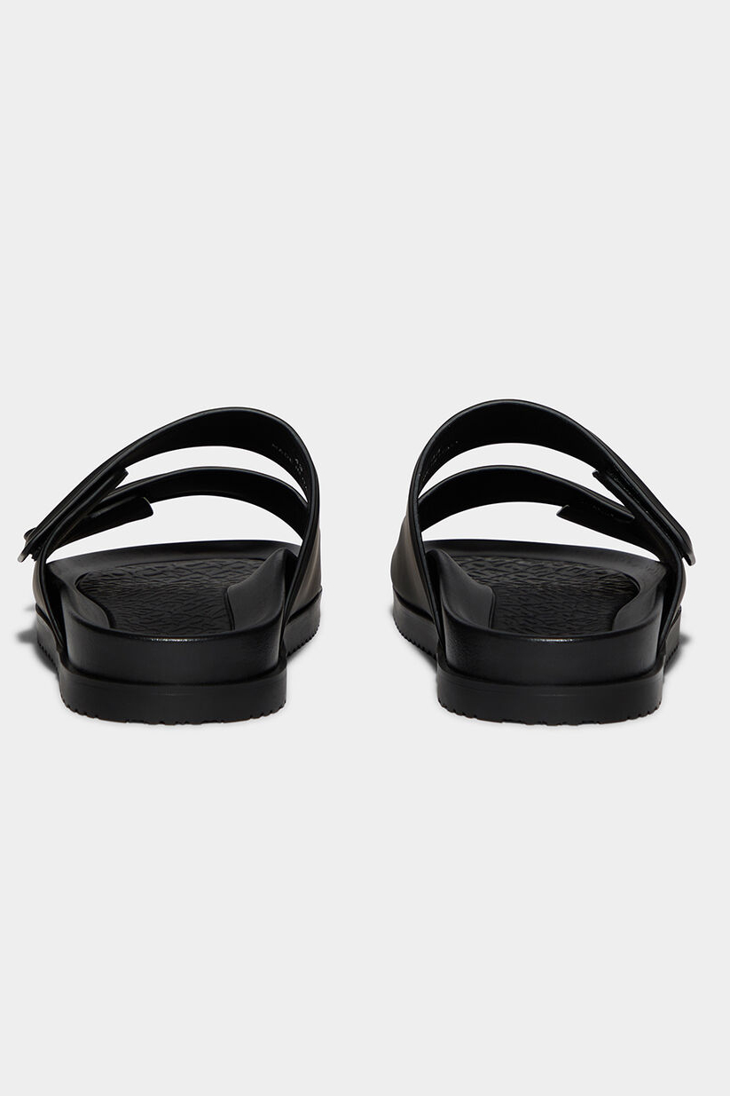 DSQUARED2 Logo Leather Sandals DSQUARED2 Logo Leather Sandals