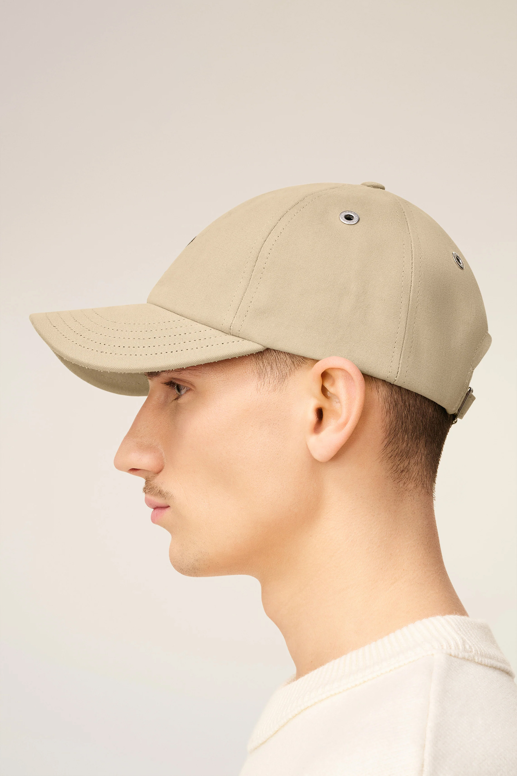 AMI PARIS Ami De Coeur Cotton Gabardine Cap Baseball-Kappe, Kappe, Kleidung, Hut, Person