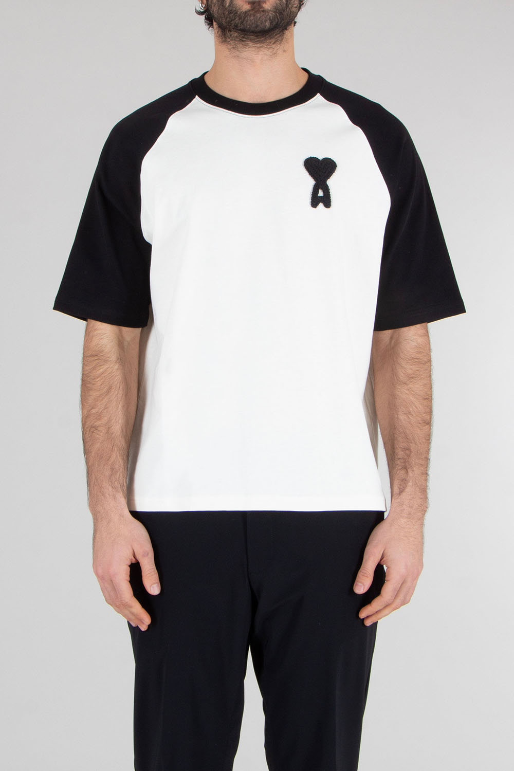 AMI PARIS Relaxed Fit Ami De Coeur Cotton Jersey T-Shirt