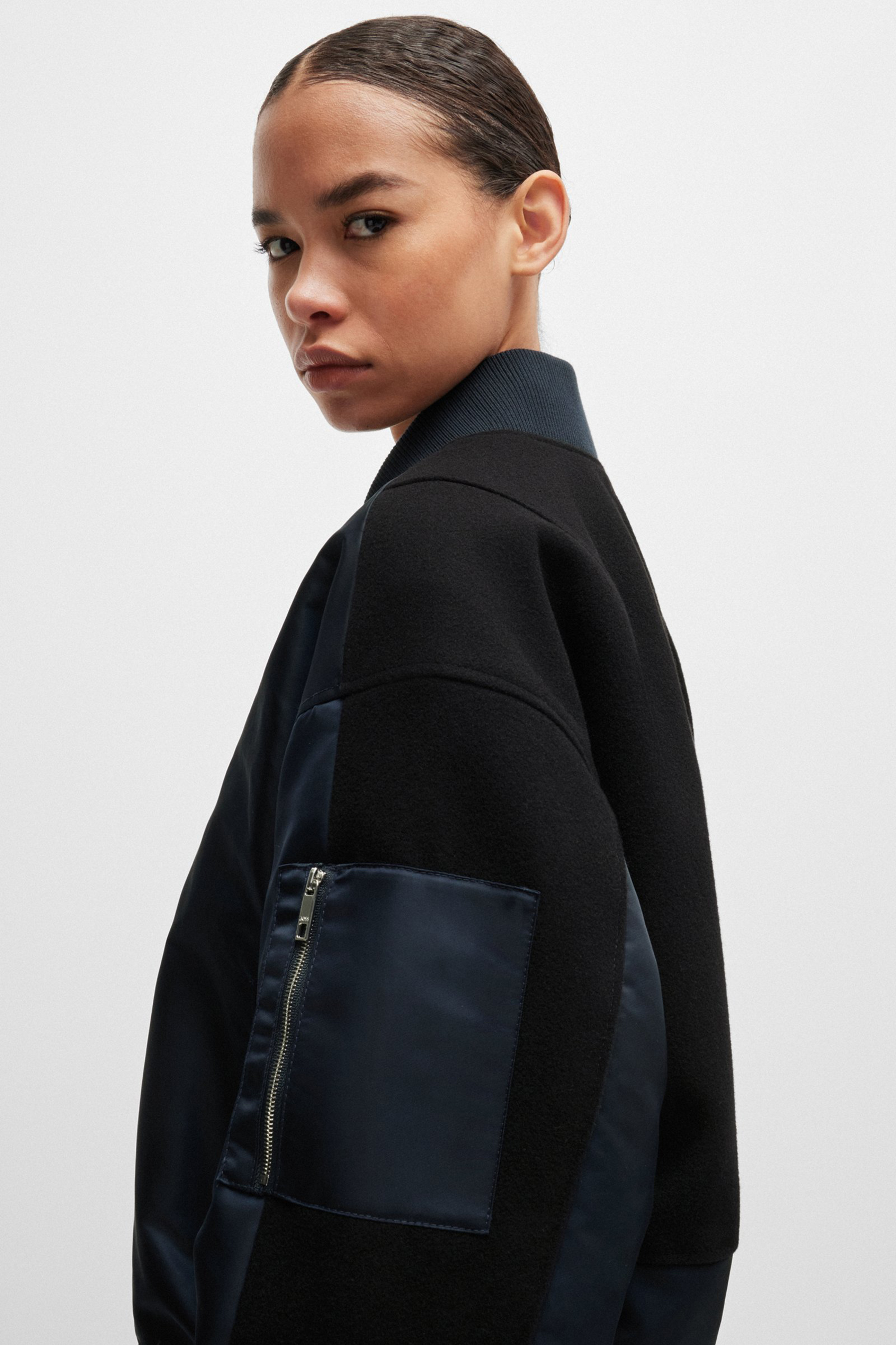 BOSS Nylon Bomber Jacket Pamilano BOSS Nylon Bomber Jacket Pamilano