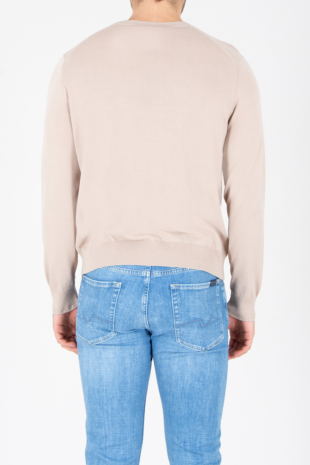 ETRO Regular Fit Embroidered Cotton-Silk Blend Crew Neck Sweater