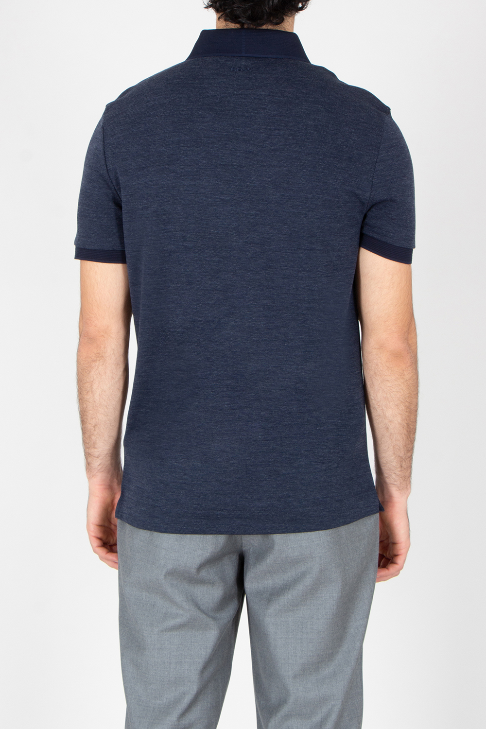 BOSS x ASTON MARTIN Regular Fit Cotton-Wool Piqué Polo Shirt C-Prout