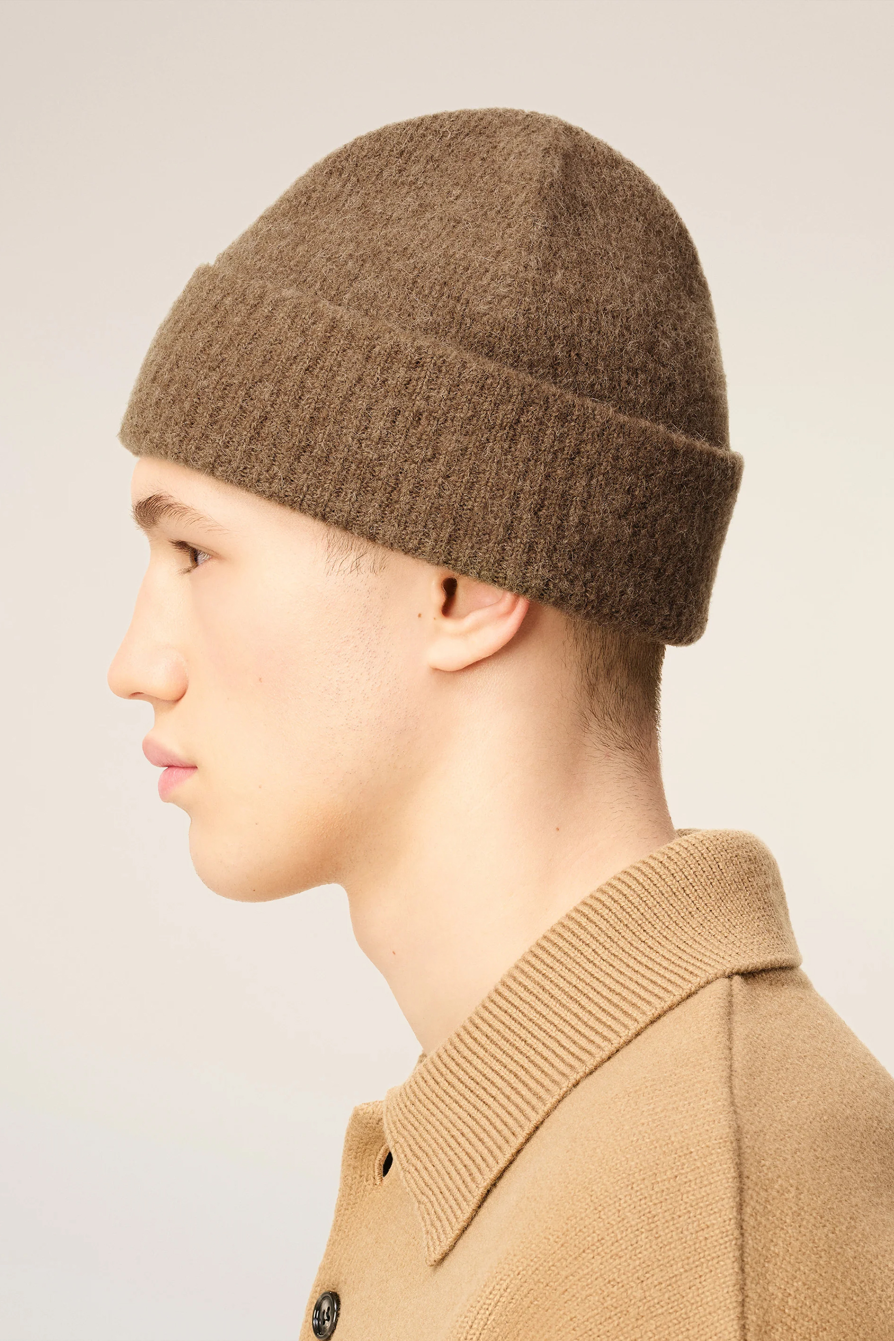 AMI PARIS Ami De Coeur Alpaca Blend Beanie Bekleidung, Hut, Mütze, Person