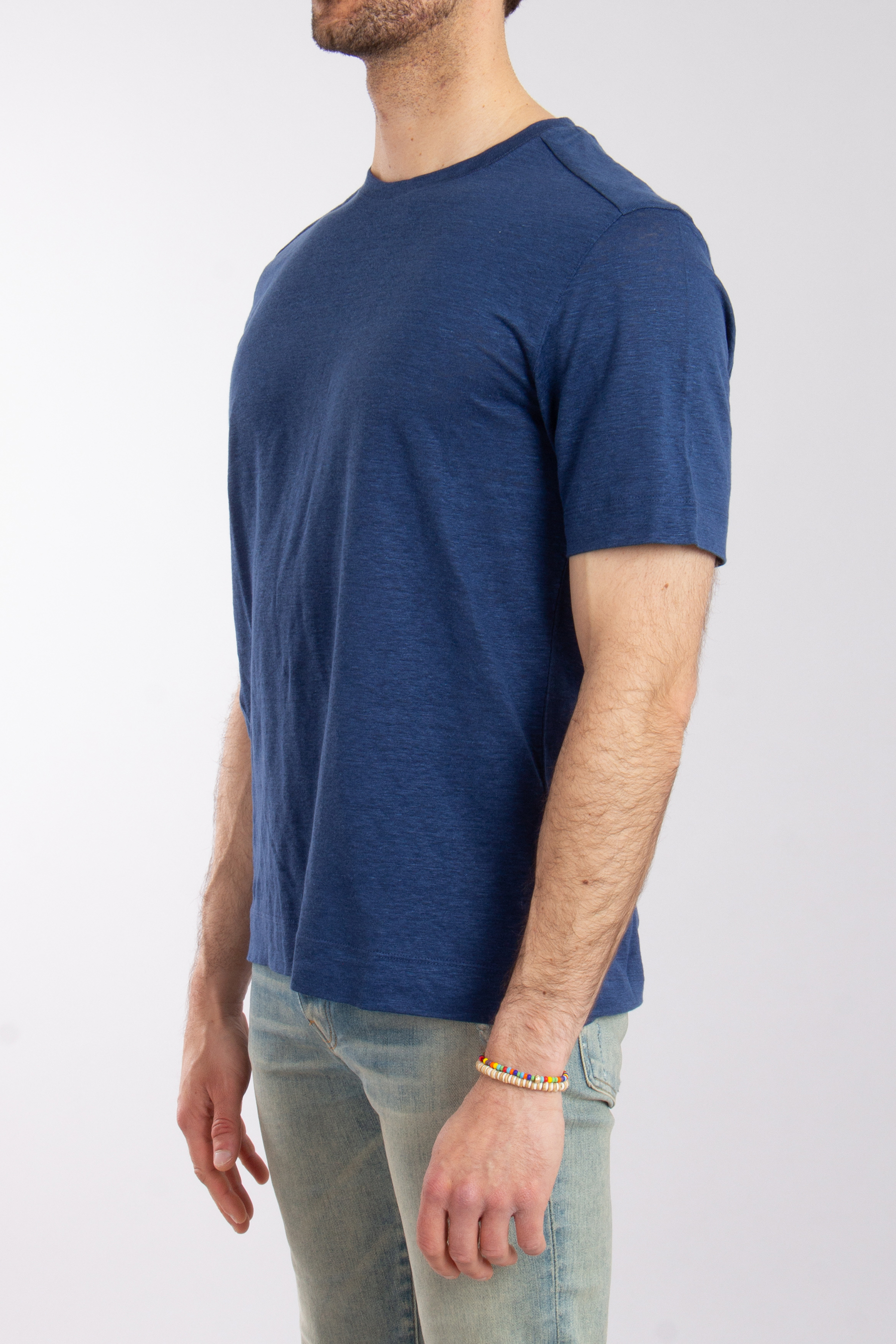 ZEGNA Regular Fit Linen T-Shirt ZEGNA Regular Fit Linen T-Shirt