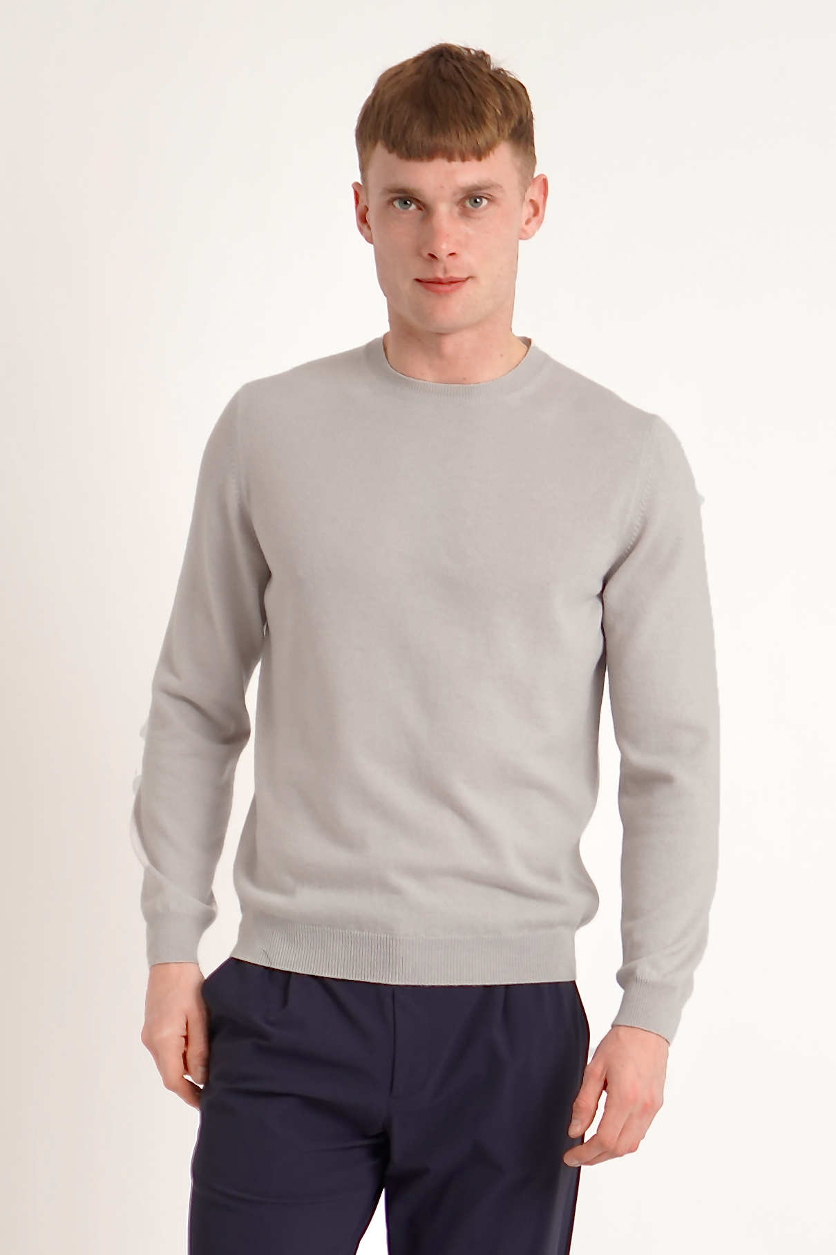 AIDA BARNI Cashmere Crew Neck Sweater