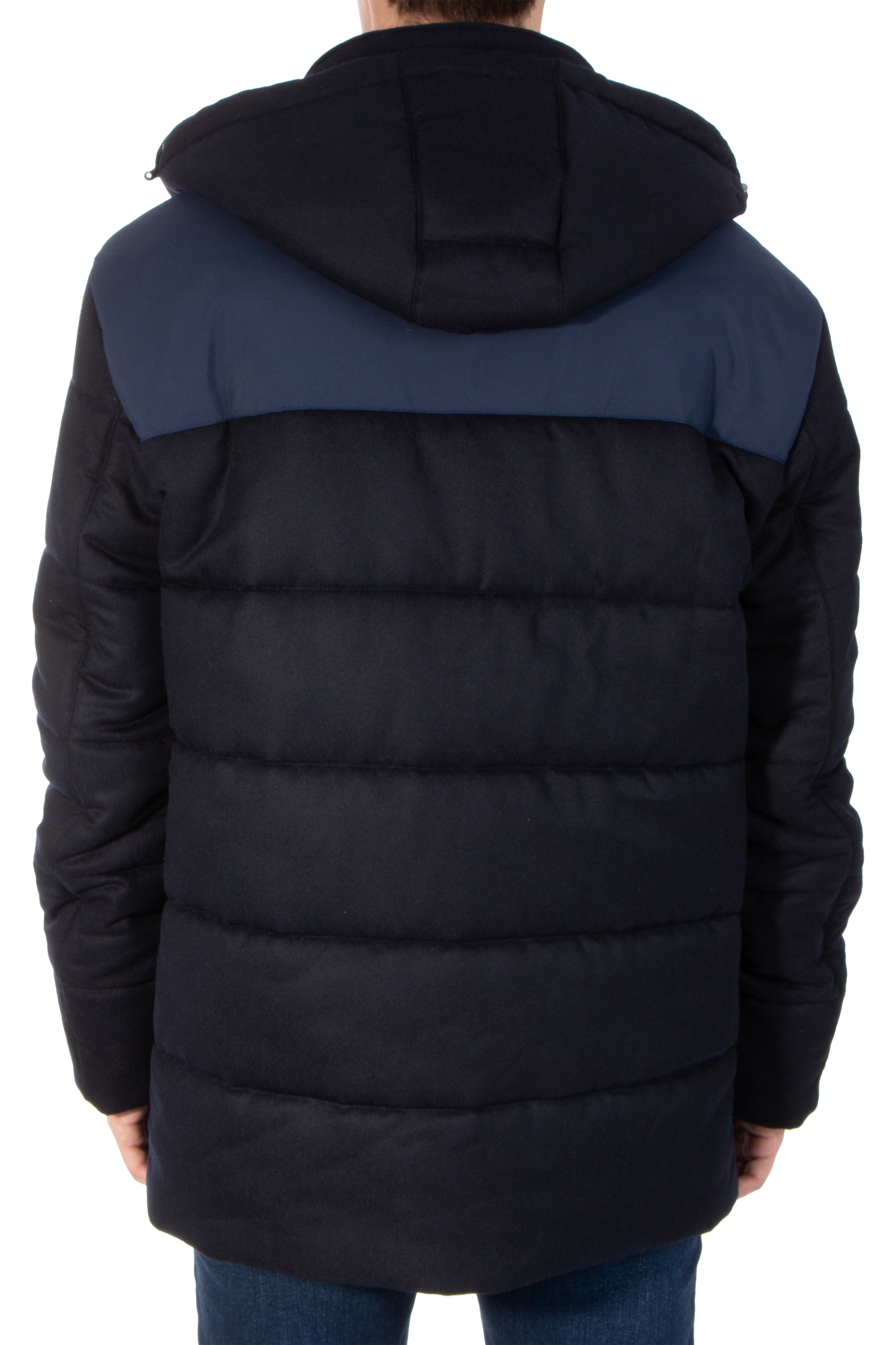COLOMBO Padded Cashmere Car Coat COLOMBO Padded Cashmere Car Coat