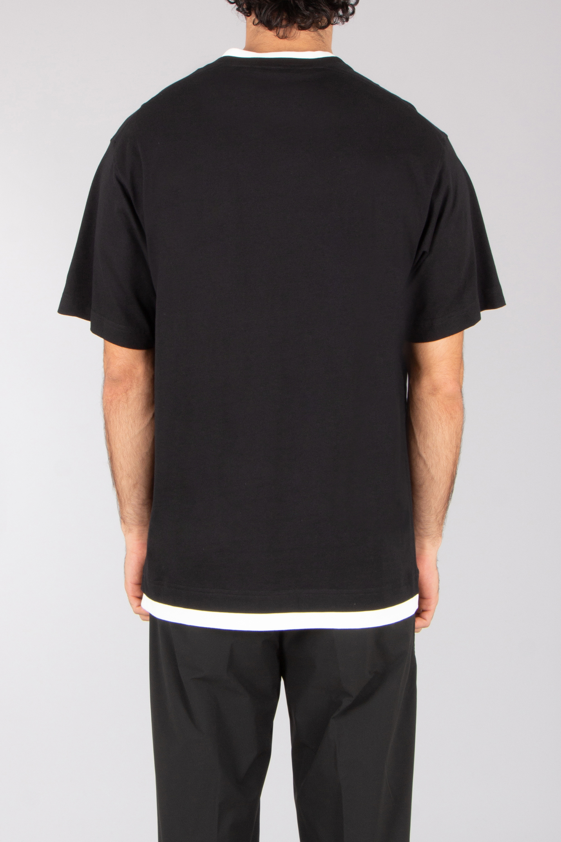 DOLCE & GABBANA Loose Fit Embroidered Cotton Jersey T-Shirt T-shirt, Erwachsener, Männlich, Mann, Person