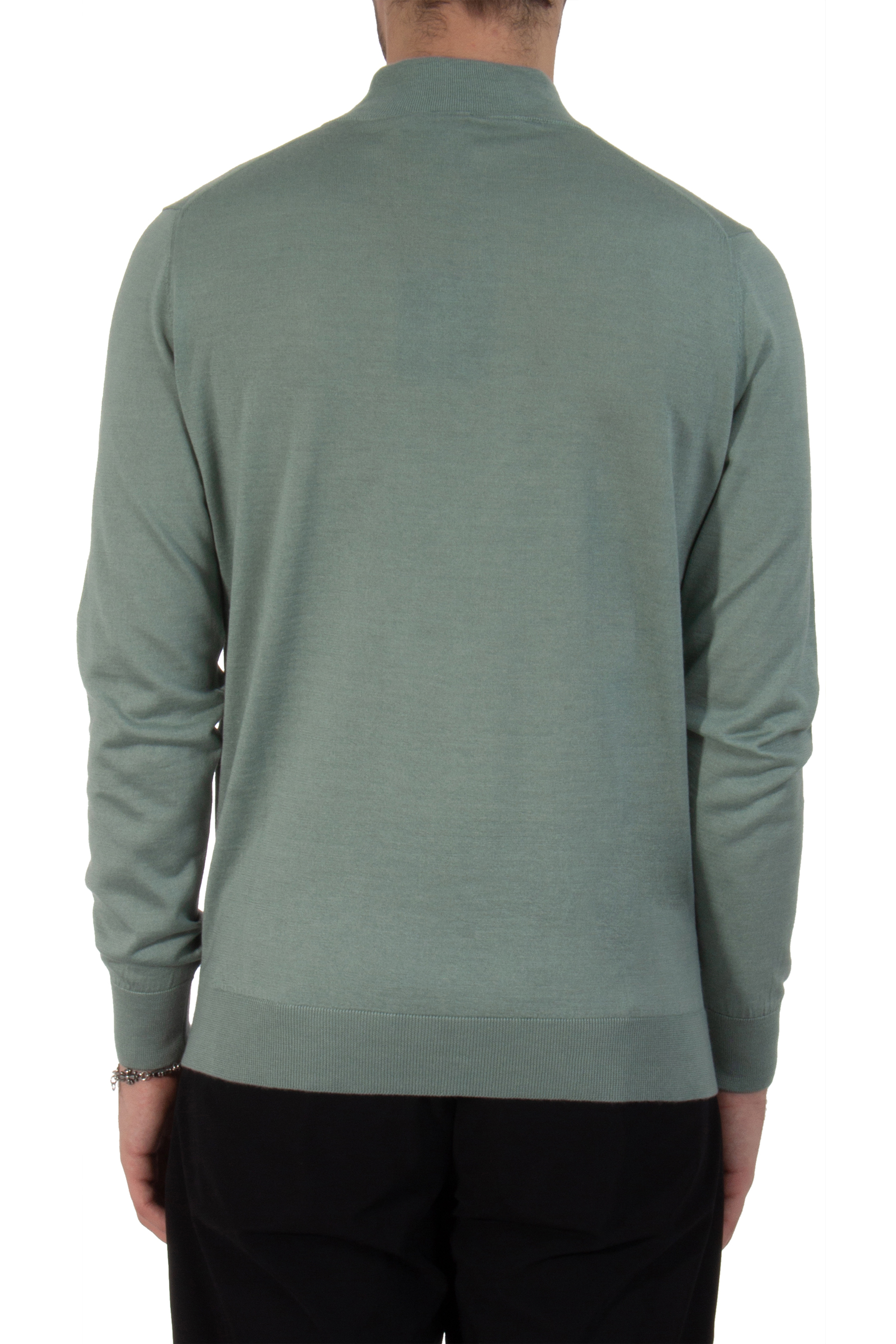 COLOMBO Cashmere Silk Blend Half Zip Sweater COLOMBO Cashmere Silk Blend Half Zip Sweater