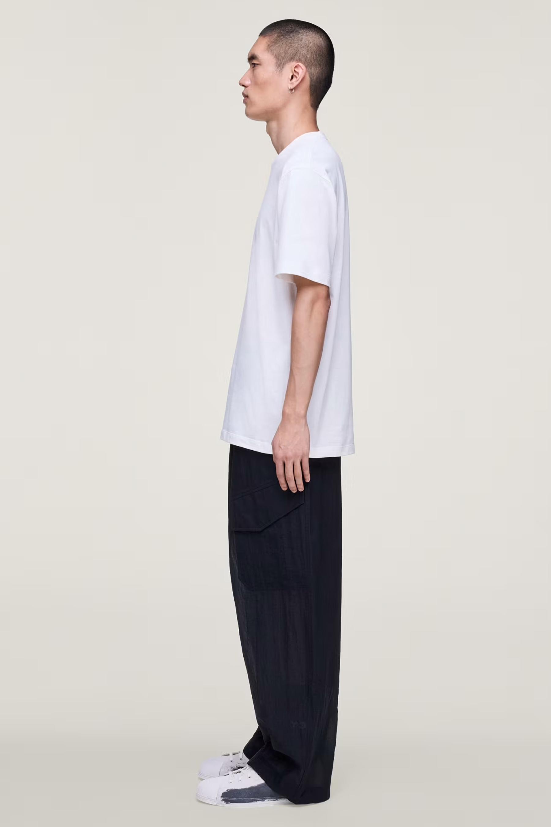 Hülse, Person, Stehend, T-shirt, Hosen