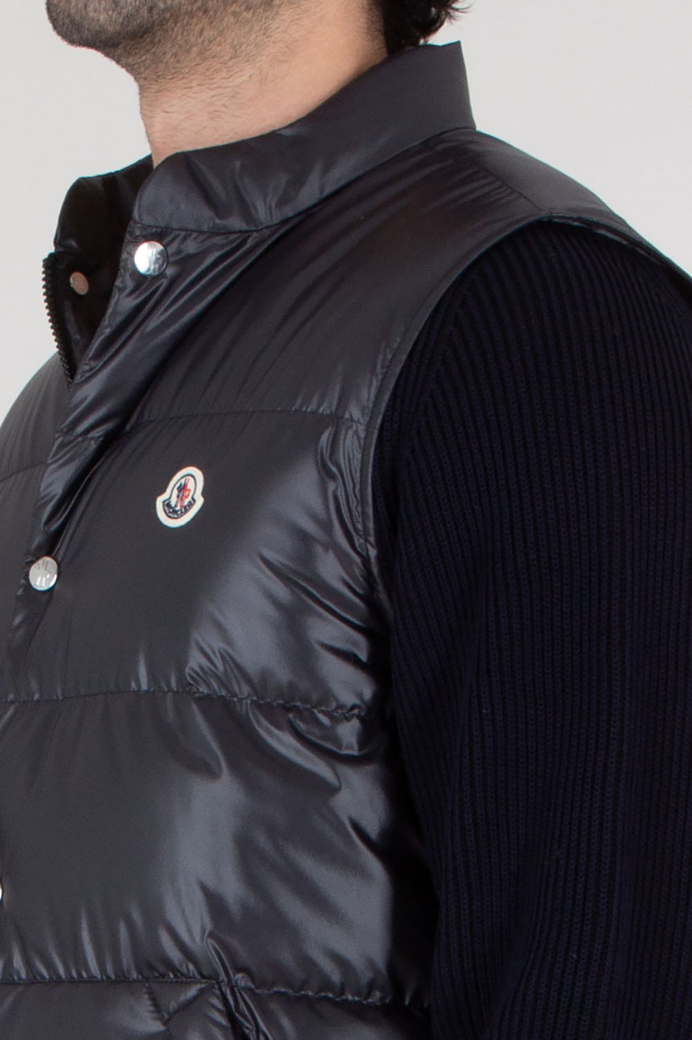 MONCLER Regular Fit Down Vest Restigo