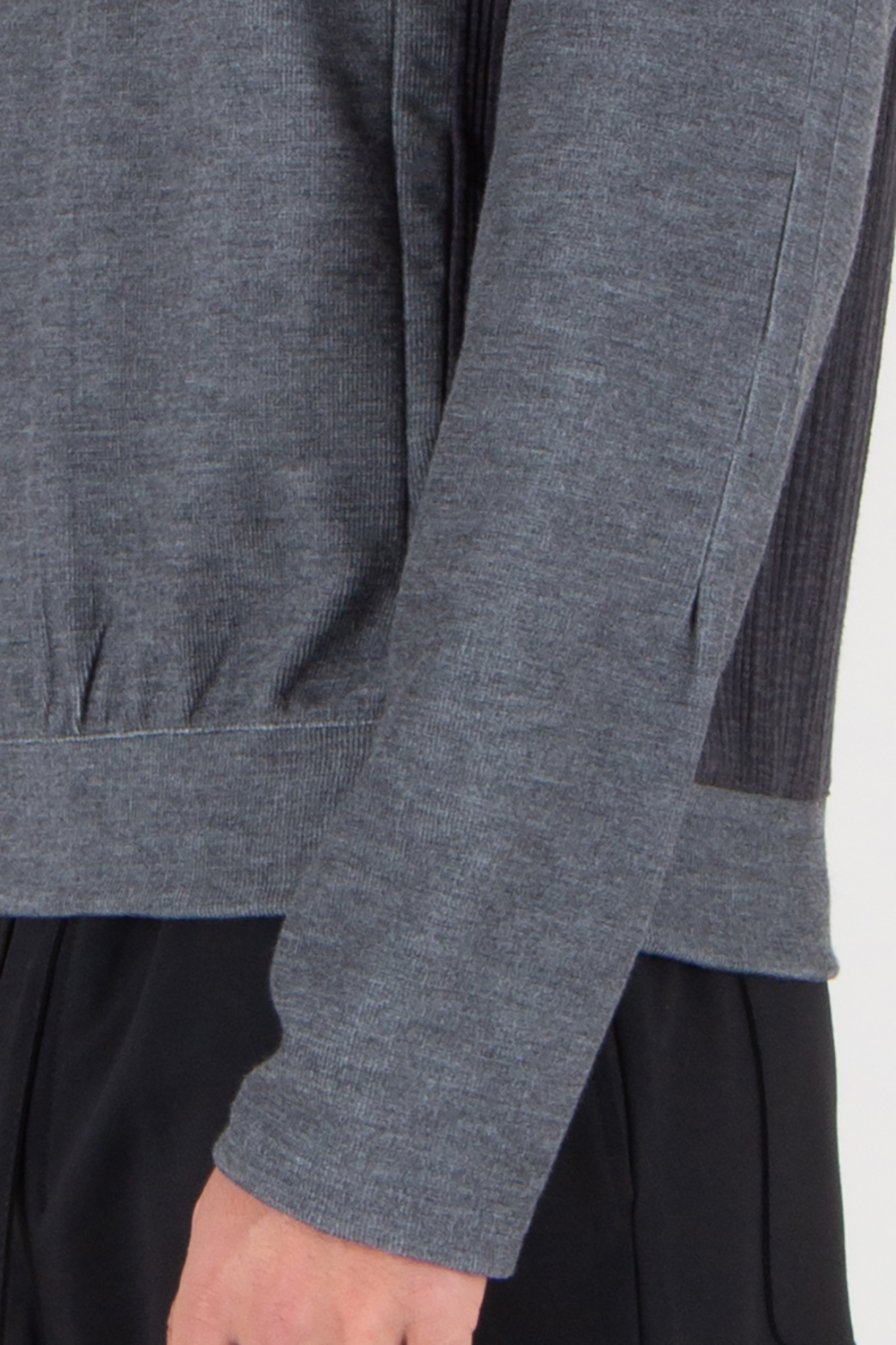 XLIM Regular Fit Paneled Sweater