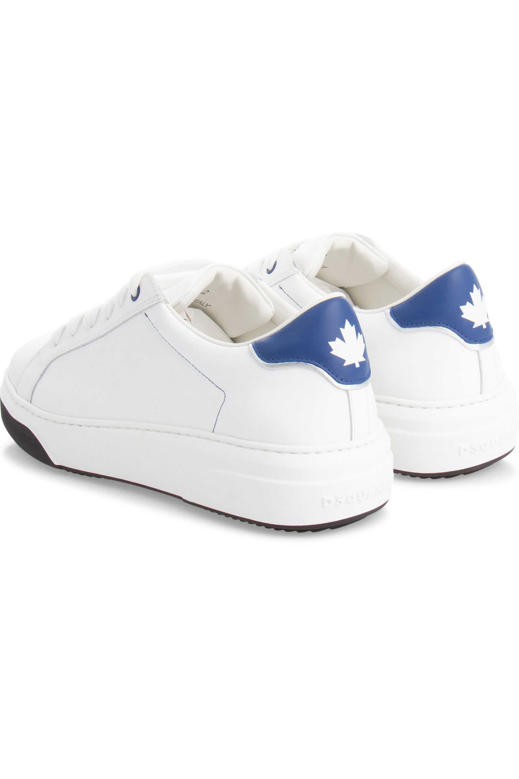 DSQUARED2 Low Top Leather Sneakers Bumper DSQUARED2 Low Top Leather Sneakers Bumper