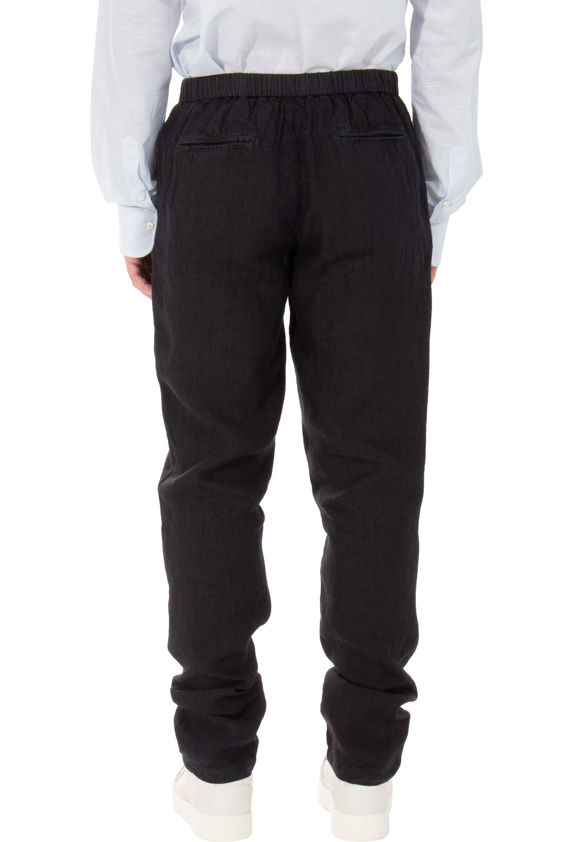 BOGLIOLI Regular Fit Linen Pants