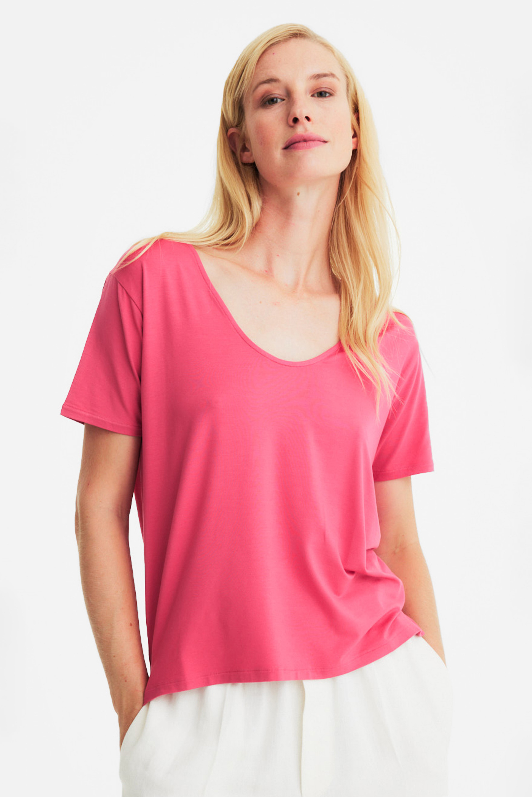 IHEART Modal Stretch Jersey T-Shirt Ileane