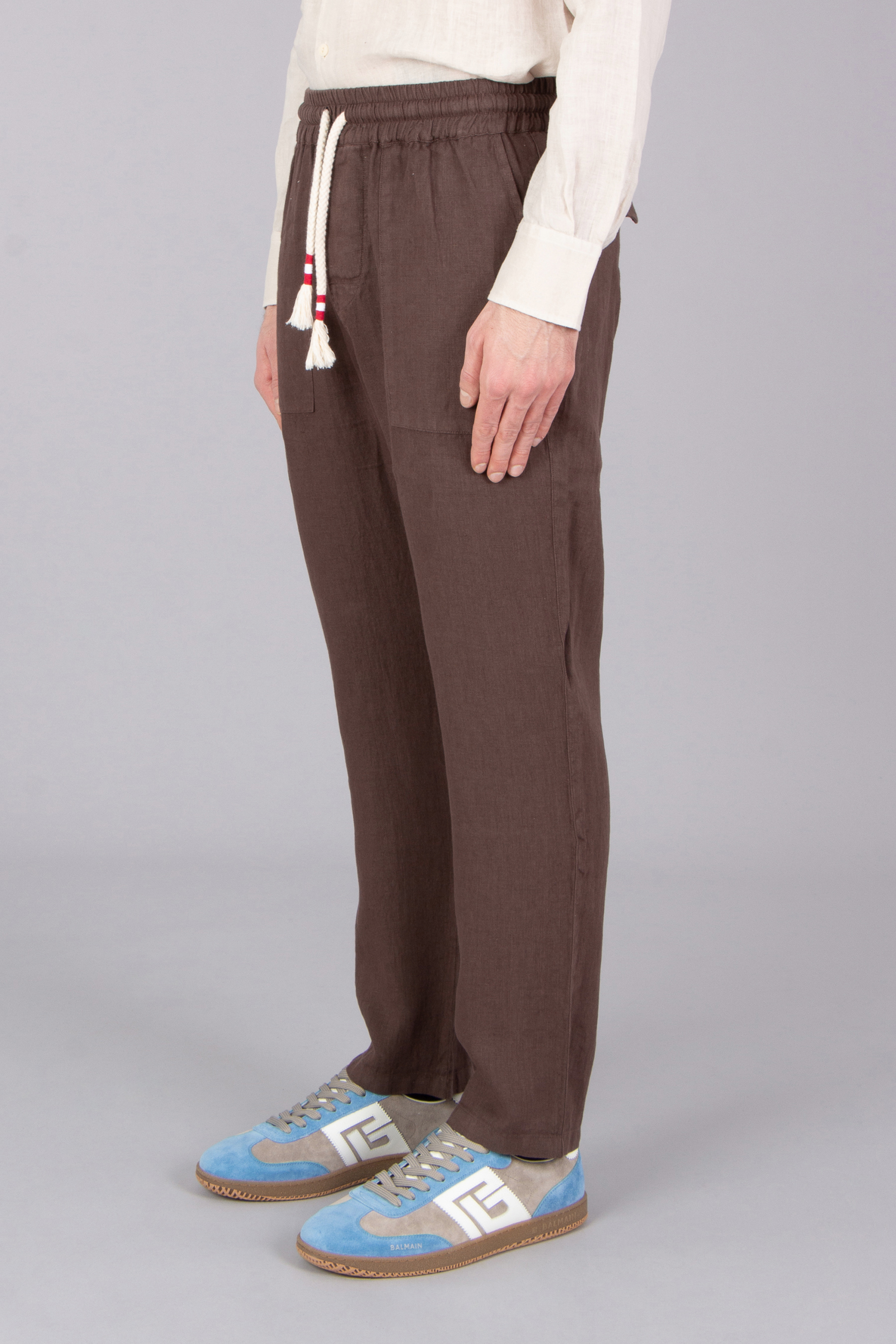 MC 2 SAINT BARTH Comfort Fit Linen Pants Calais MC 2 SAINT BARTH Comfort Fit Linen Pants Calais