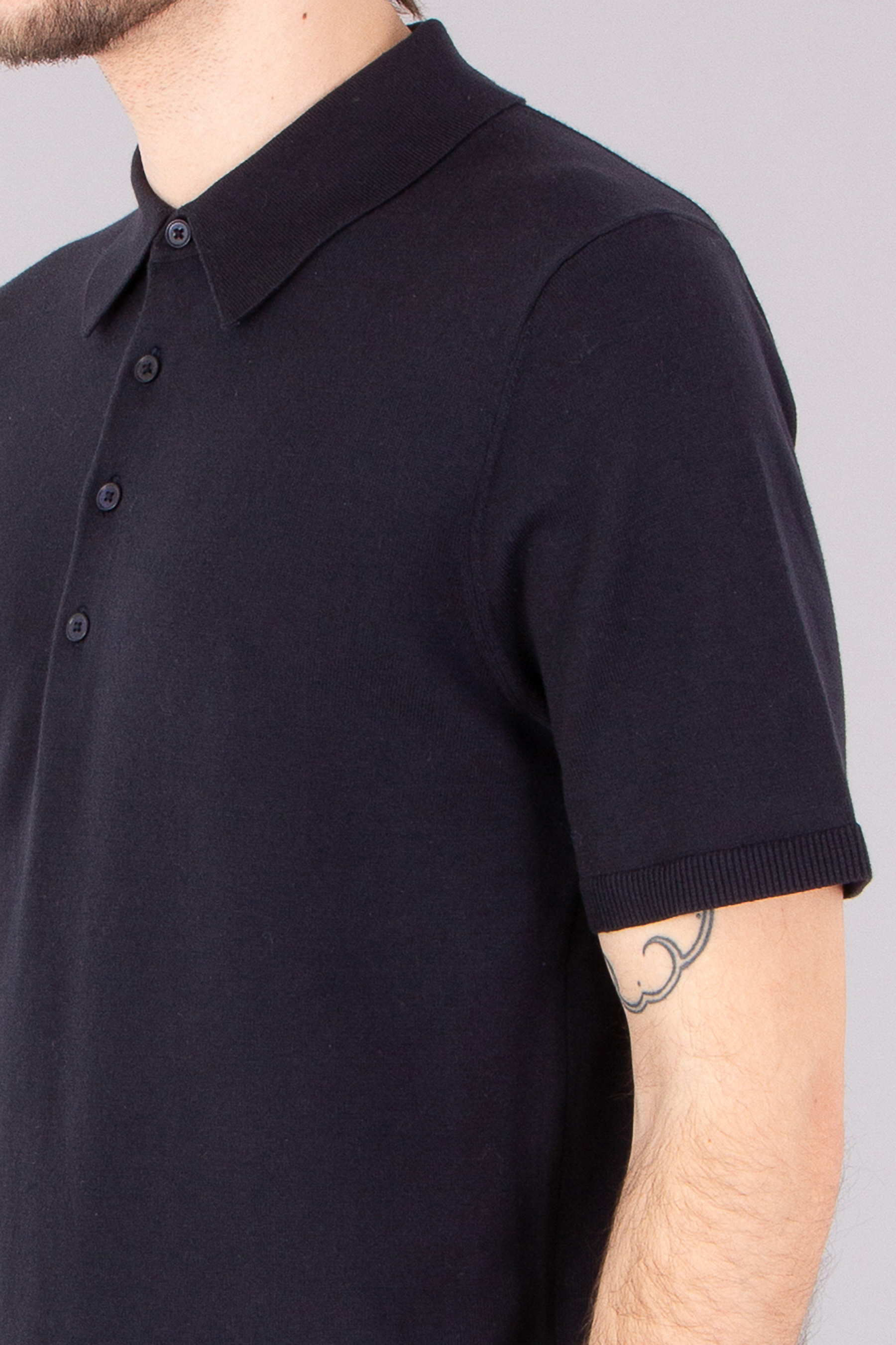 PAUL SMITH Regular Fit Organic Cotton Knit Polo PAUL SMITH Regular Fit Organic Cotton Knit Polo
