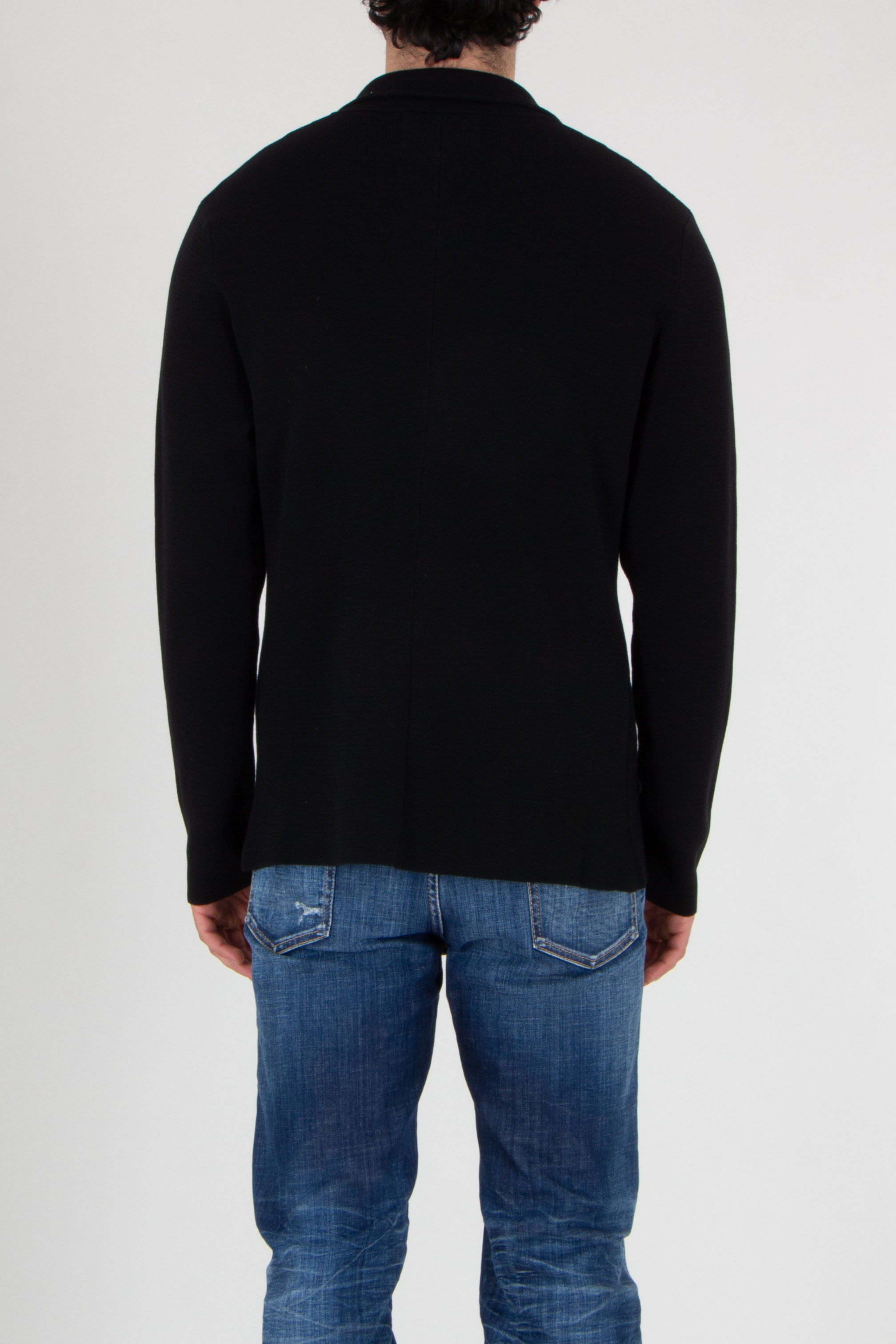 ROBERTO COLLINA Knitted Cotton Cardigan