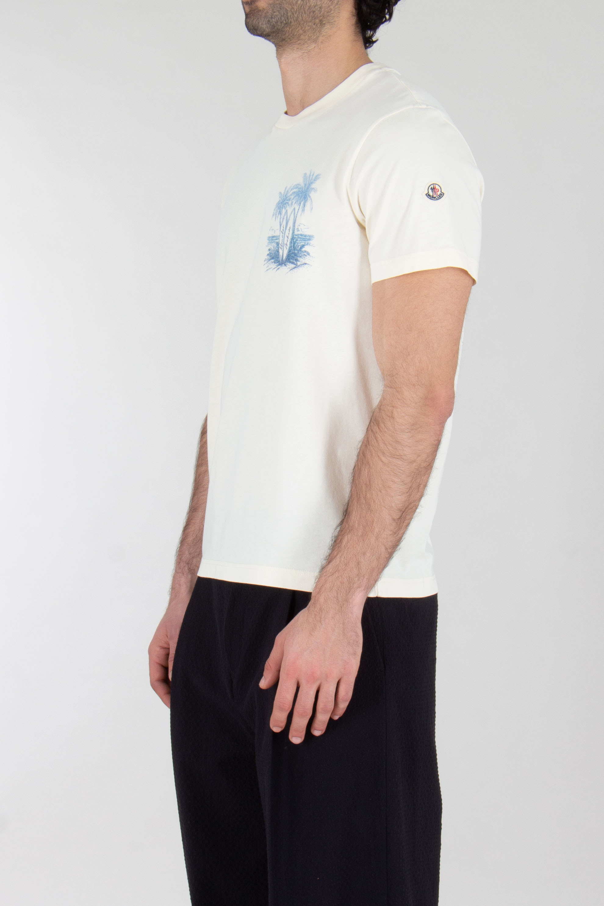 MONCLER Regular Fit Printed T- Shirt