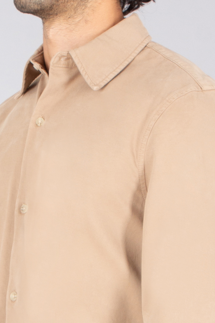 7 FOR ALL MANKIND Regular Fit Cotton Stretch Twill Overshirt Hemd, Erwachsener, Männlich, Mann, Person