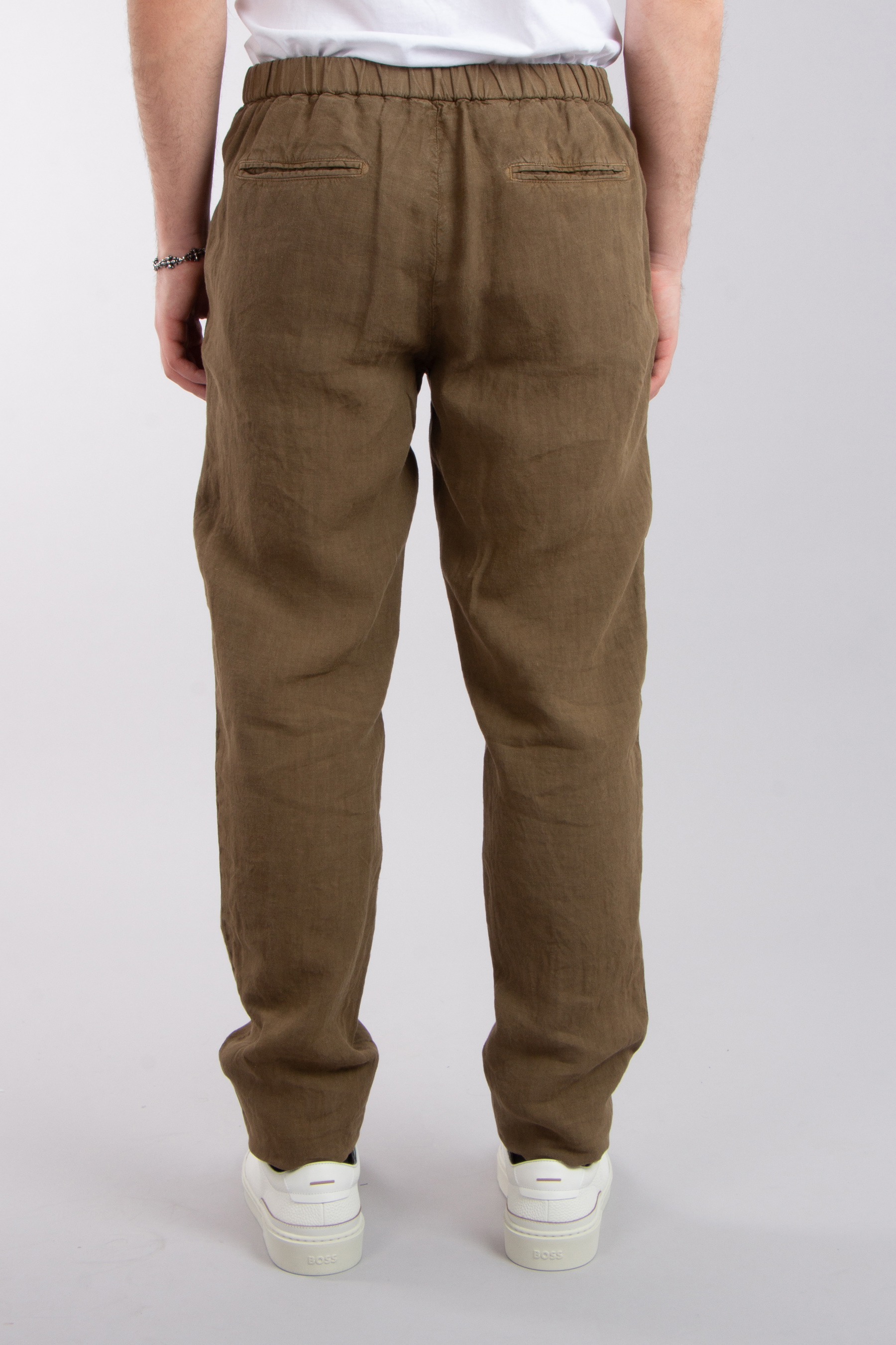 BOGLIOLI Regular Fit Linen Pants BOGLIOLI Regular Fit Linen Pants