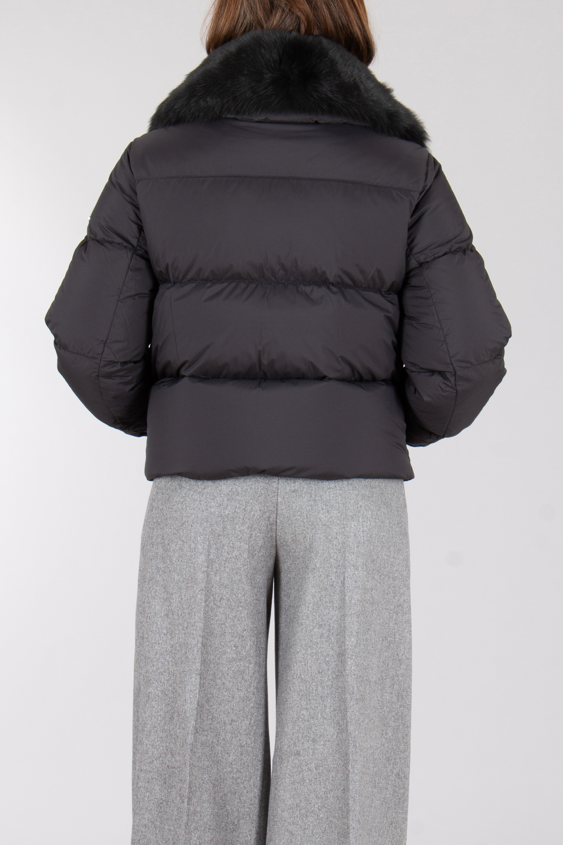 MOOSE KNUCKLES Regular Fit Nylon Down Jacket Belle Dune Short Shealing Puufer Mantel, Jacke, Erwachsener, Person, Frau