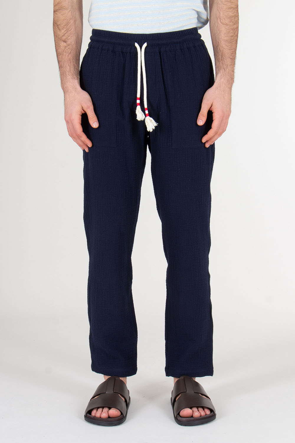 MC 2 SAINT BARTH Relaxed Fit Drawstring Pants Calais 