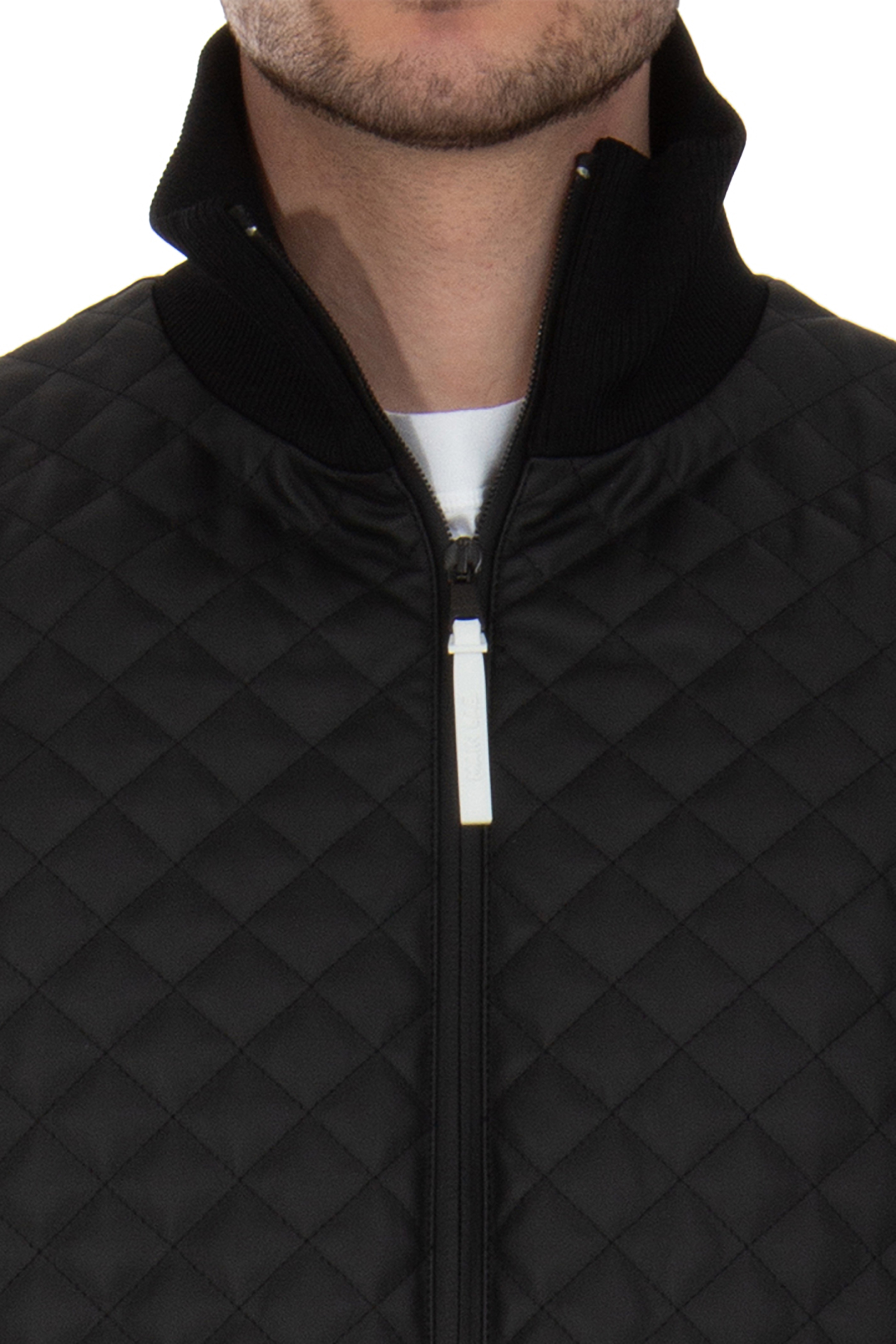 BALMAIN Main Lab Faux Leather Bomber Jacket BALMAIN Main Lab Faux Leather Bomber Jacket
