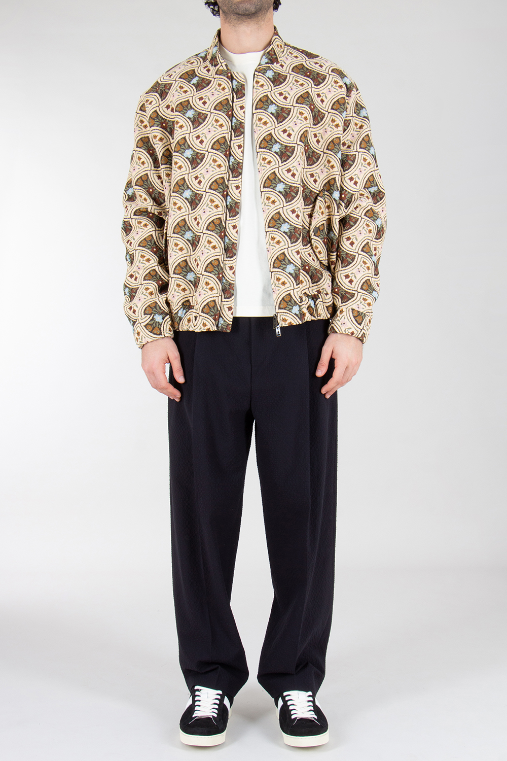 EMOPRIO ARMANI Jacquard Bomber Jacket