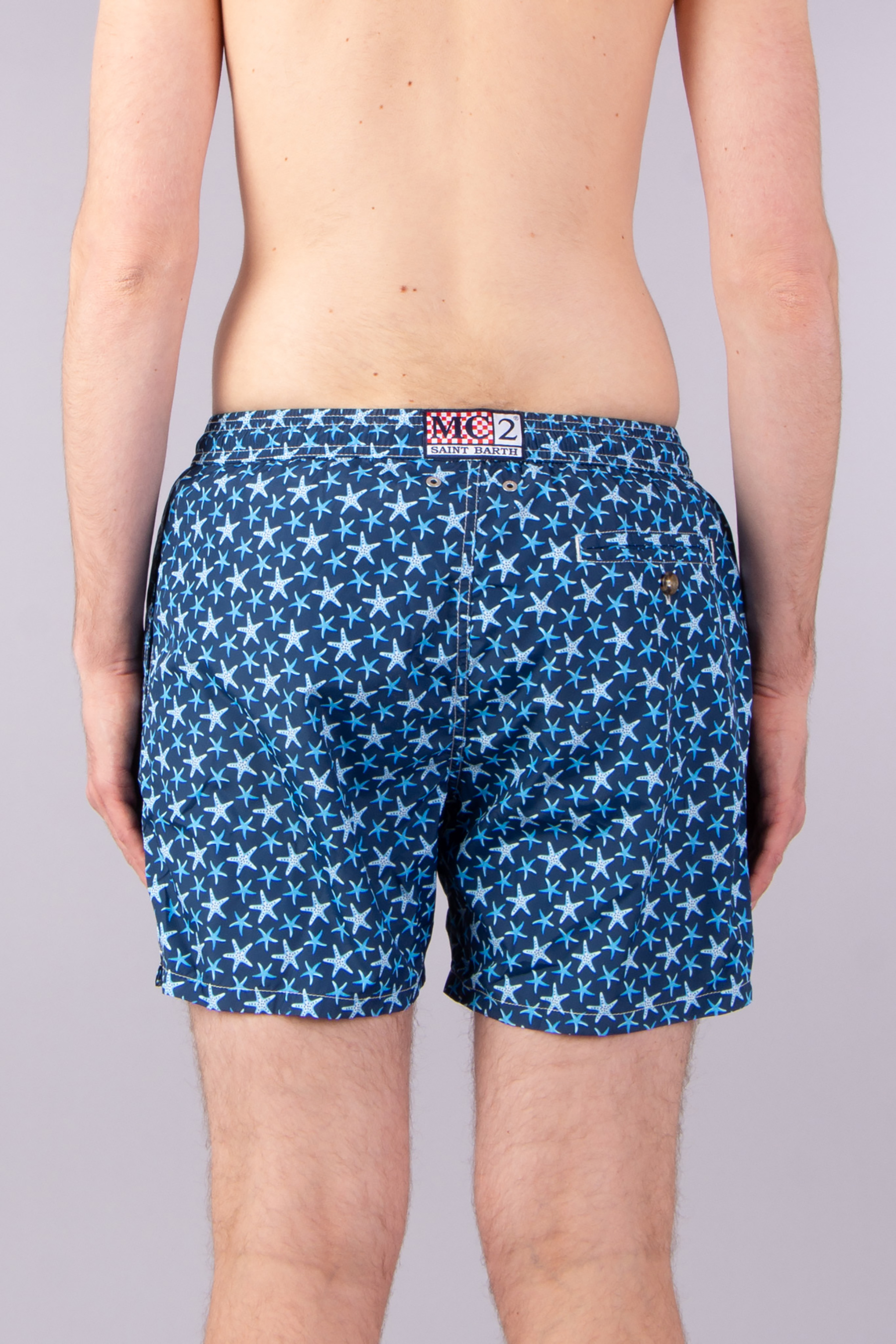 MC 2 SAINT BARTH Hitode Swim Shorts Lighting Micro Fantasy